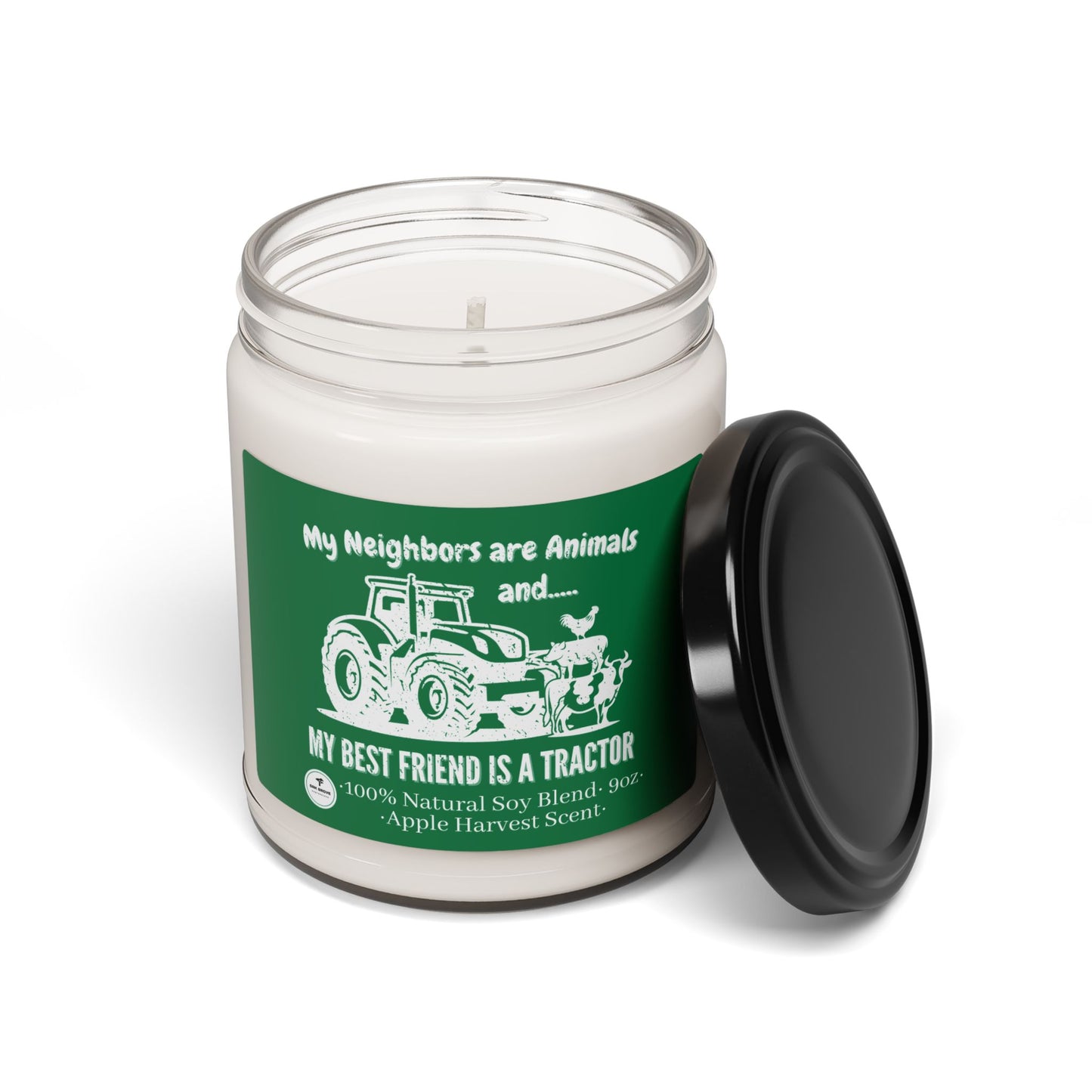 Scented Soy Candle, 9oz - My Neighbors Are Animals
