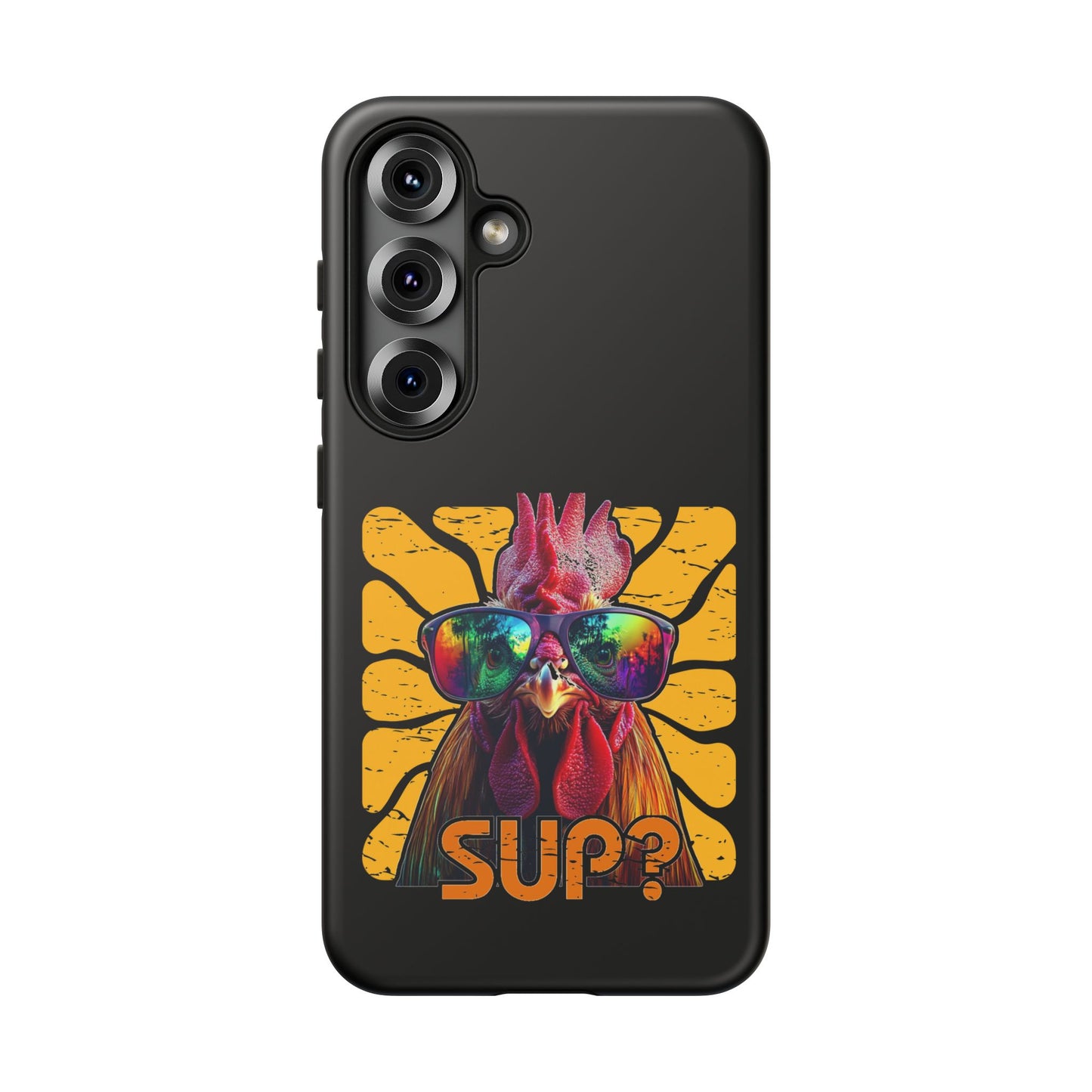 Cell Phone Case | Rooster Sup? | For iPhone, Samsung Galaxy, and Google Pixel