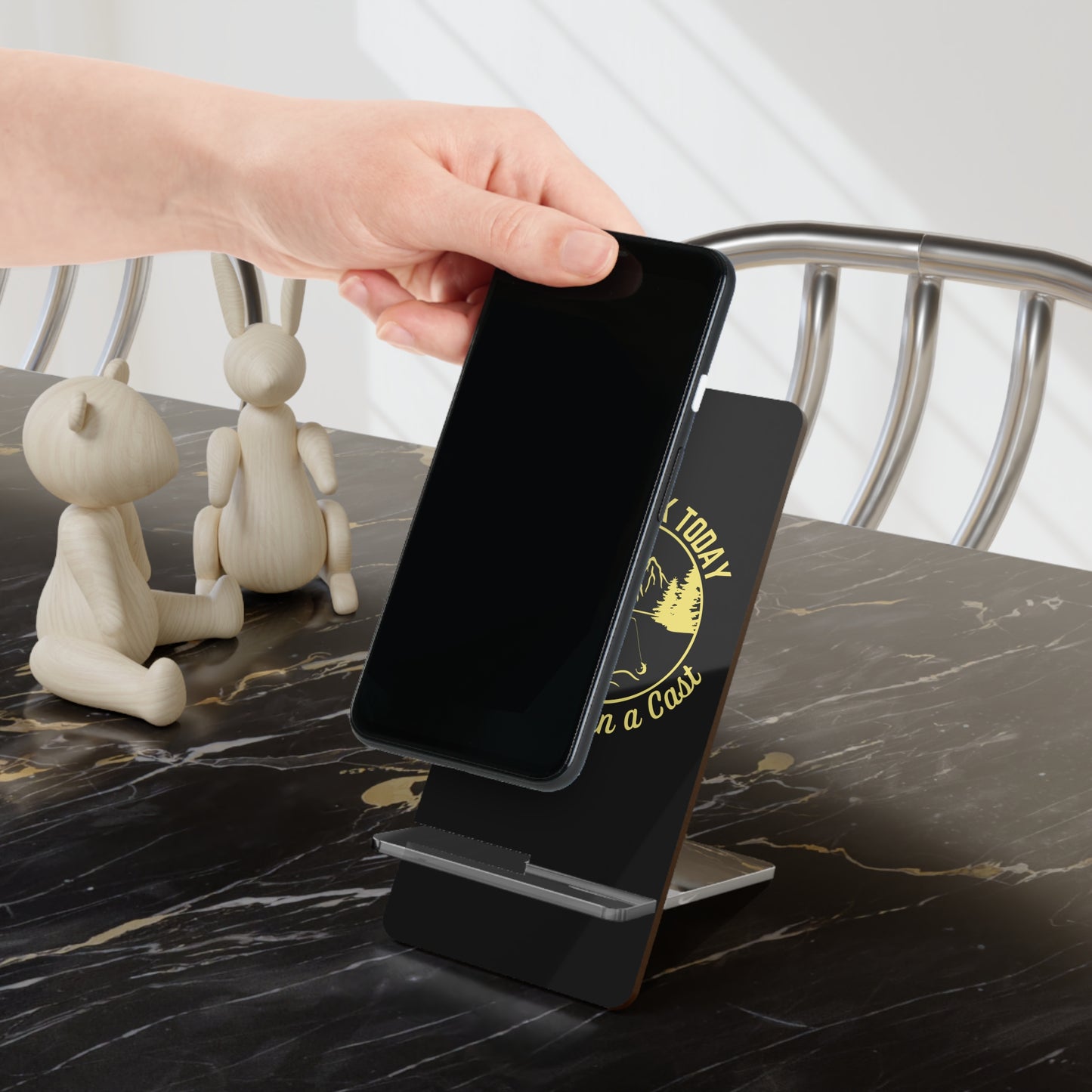 Can't Work Today, Cell Phone Stand for Desk or Nightstand