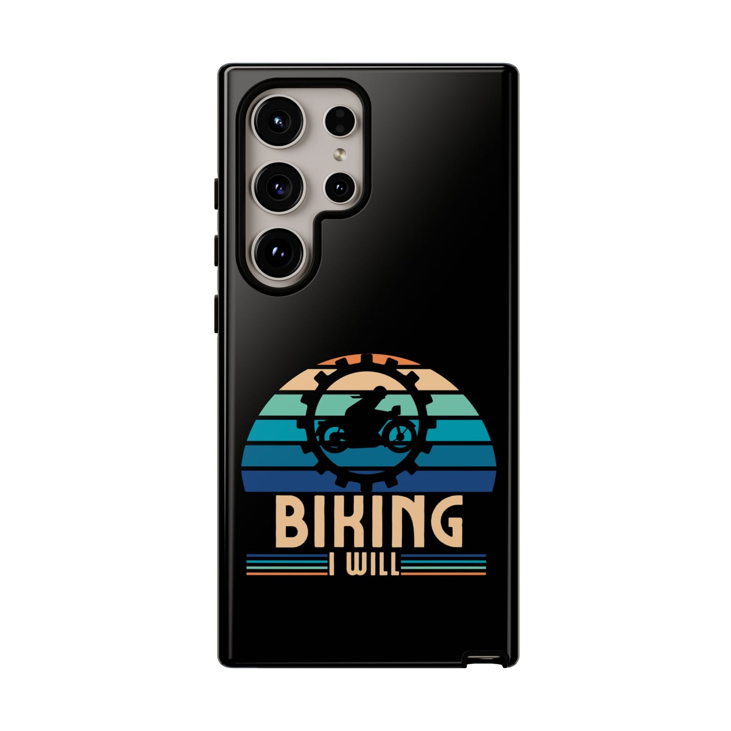 Cell Phone Case | Biking I Will | For iPhone, Samsung Galaxy, and Google Pixel