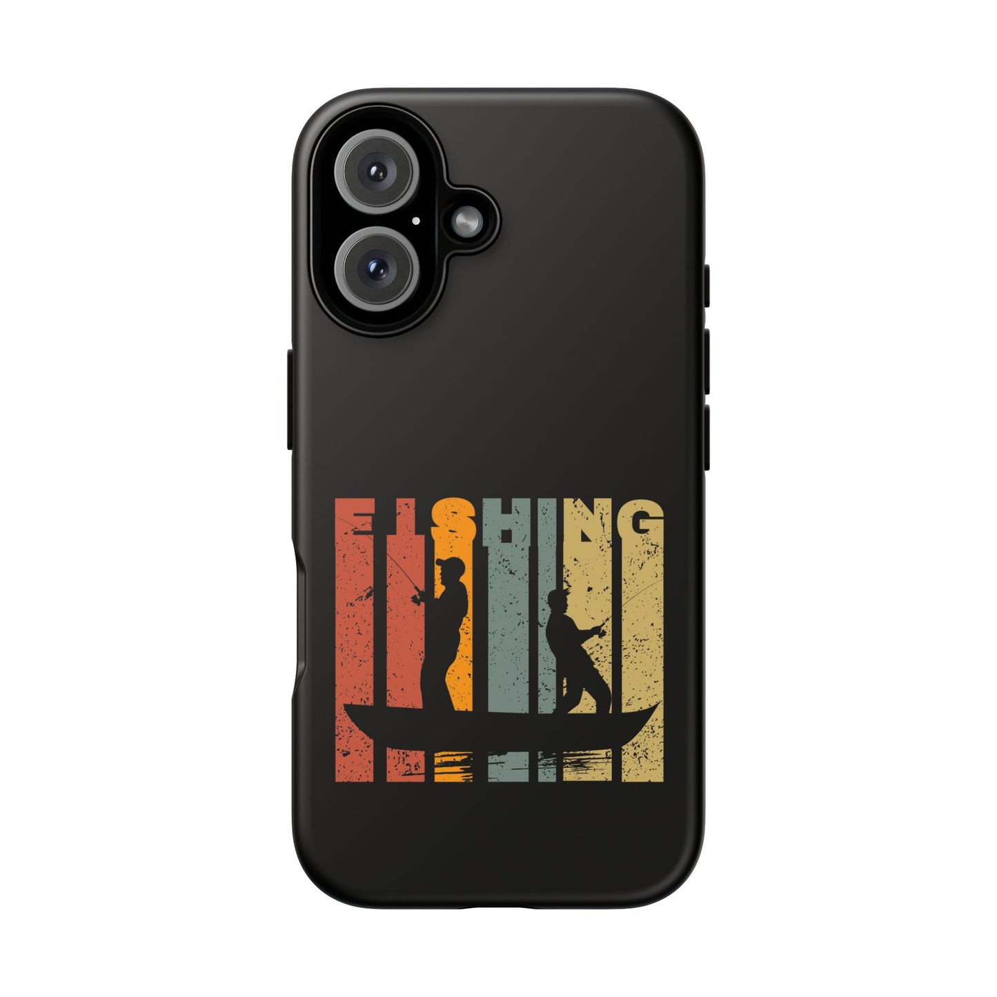 Cell Phone Case | Fishing Grunge | For iPhone, Samsung Galaxy, and Google Pixel