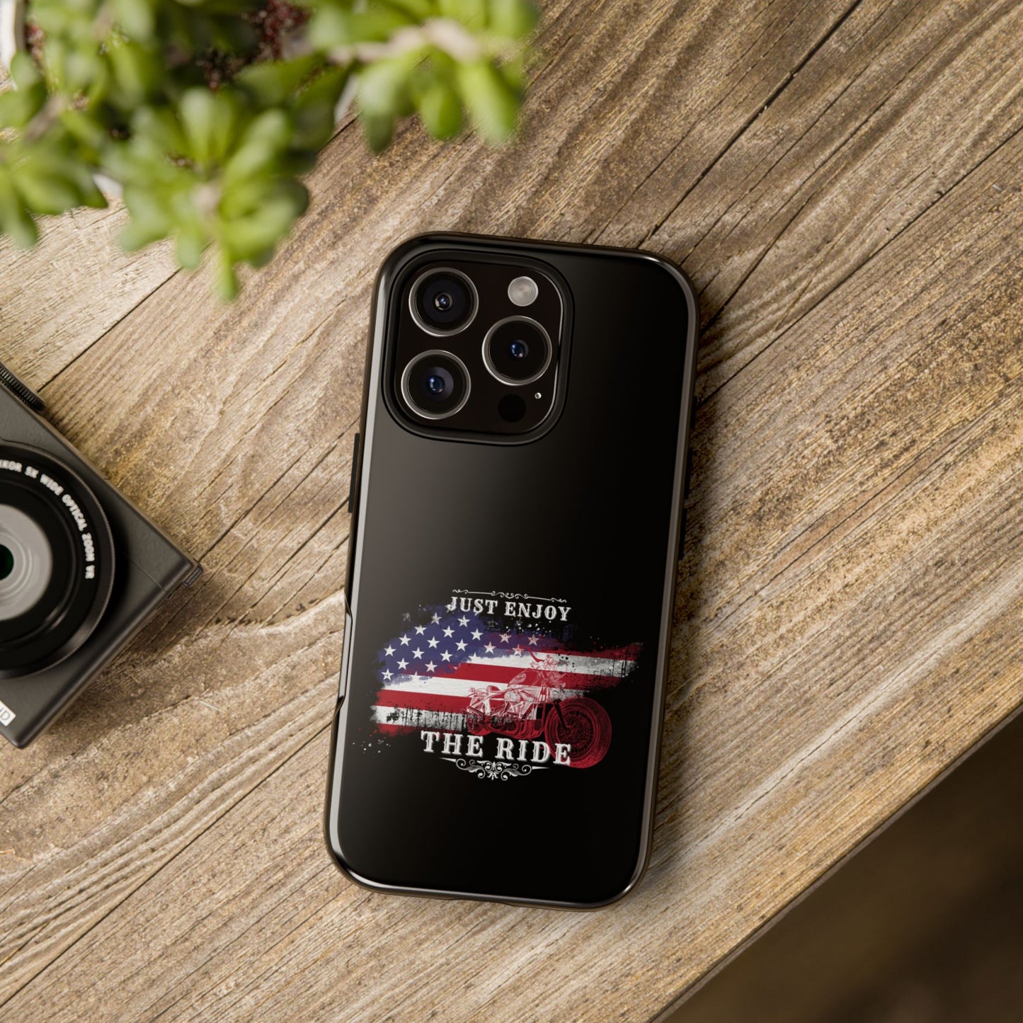 Cell Phone Case | Just Enjoy the Ride | For iPhone, Samsung Galaxy, and Google Pixel