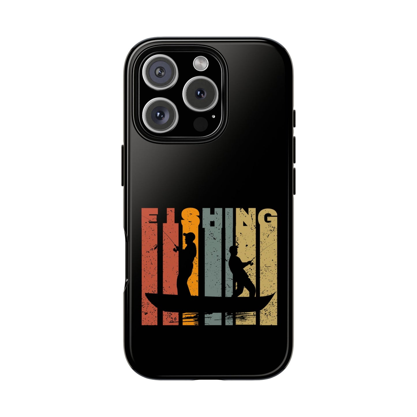 Cell Phone Case | Fishing Grunge | For iPhone, Samsung Galaxy, and Google Pixel
