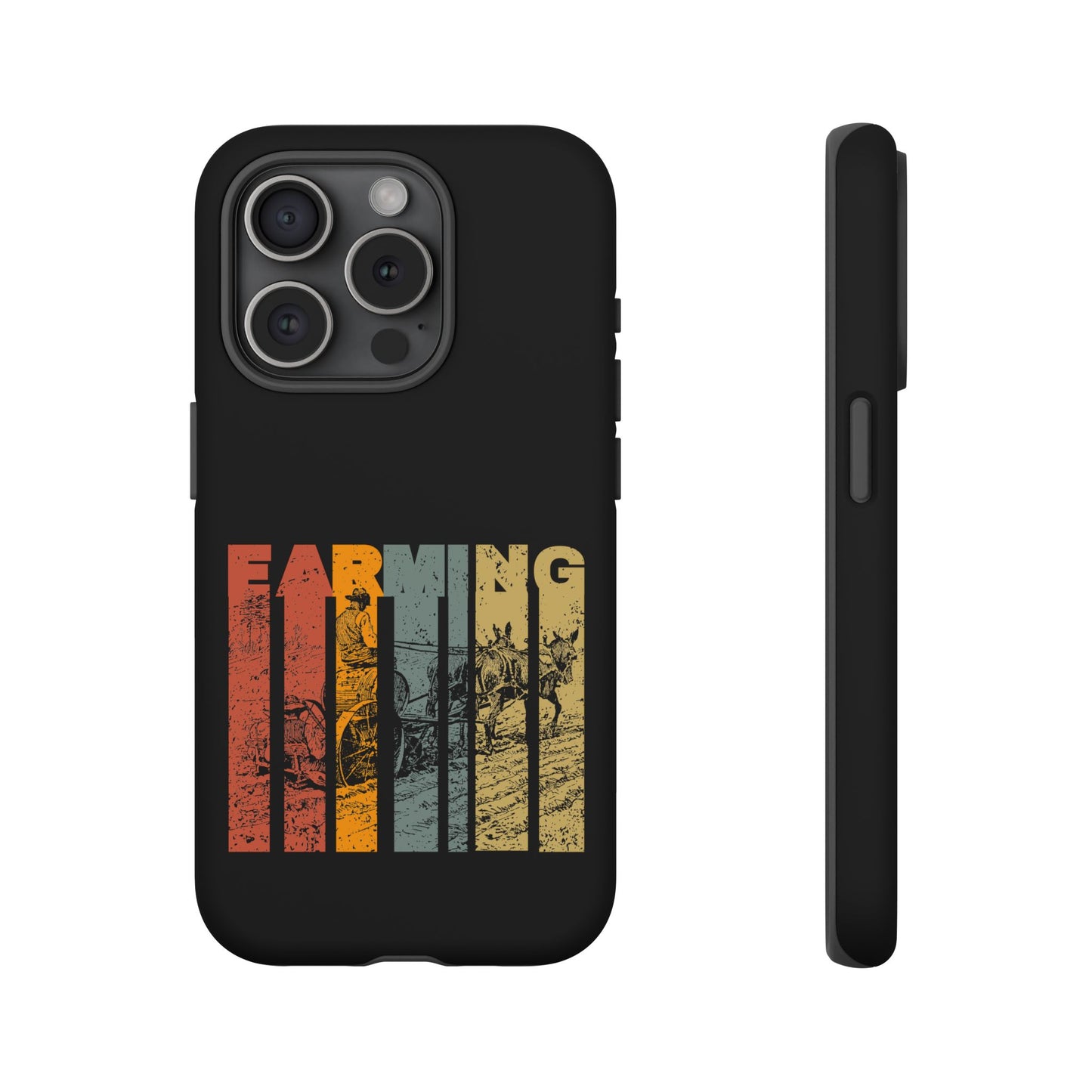 Cell Phone Case | Farming Grunge | For iPhone, Samsung Galaxy, and Google Pixel