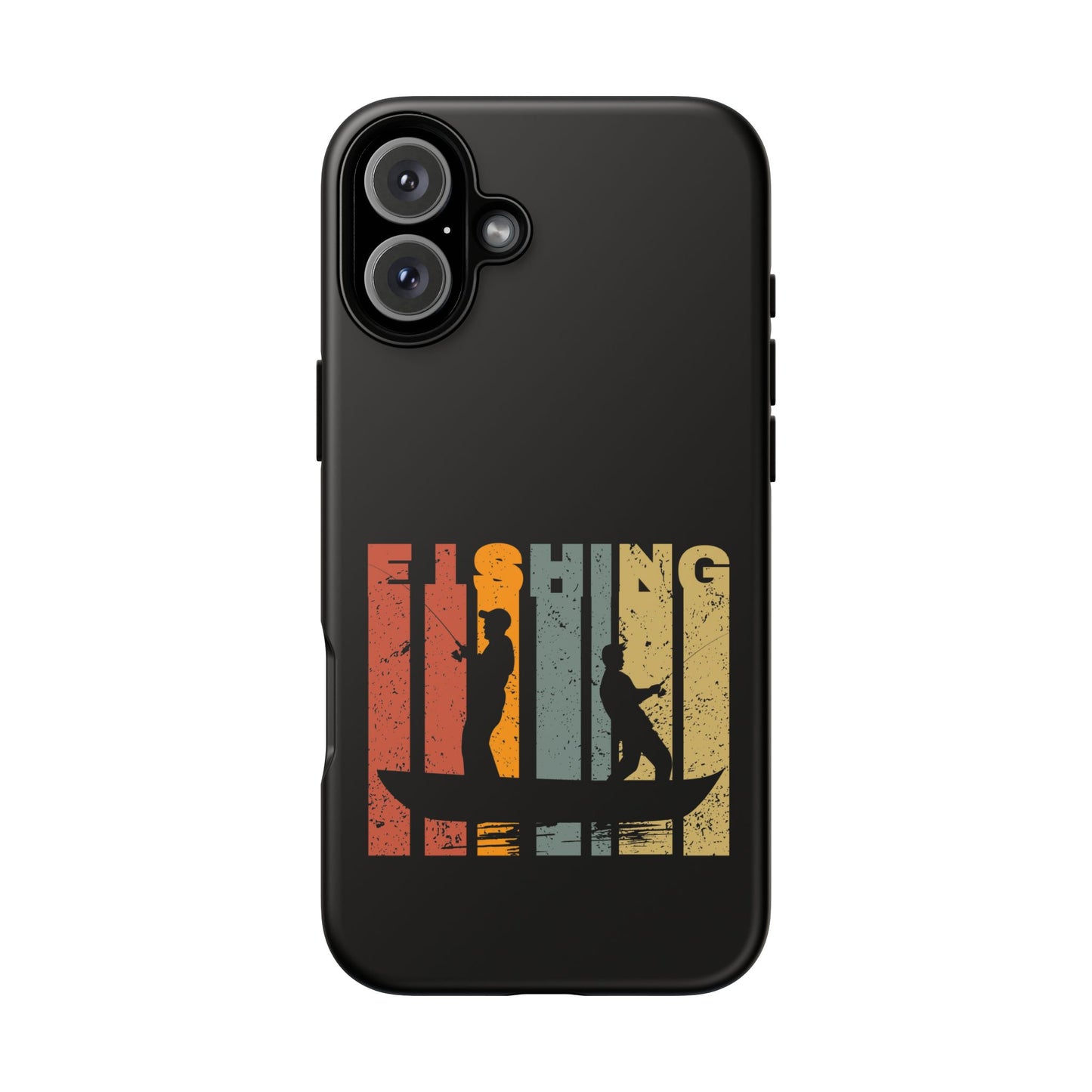 Cell Phone Case | Fishing Grunge | For iPhone, Samsung Galaxy, and Google Pixel