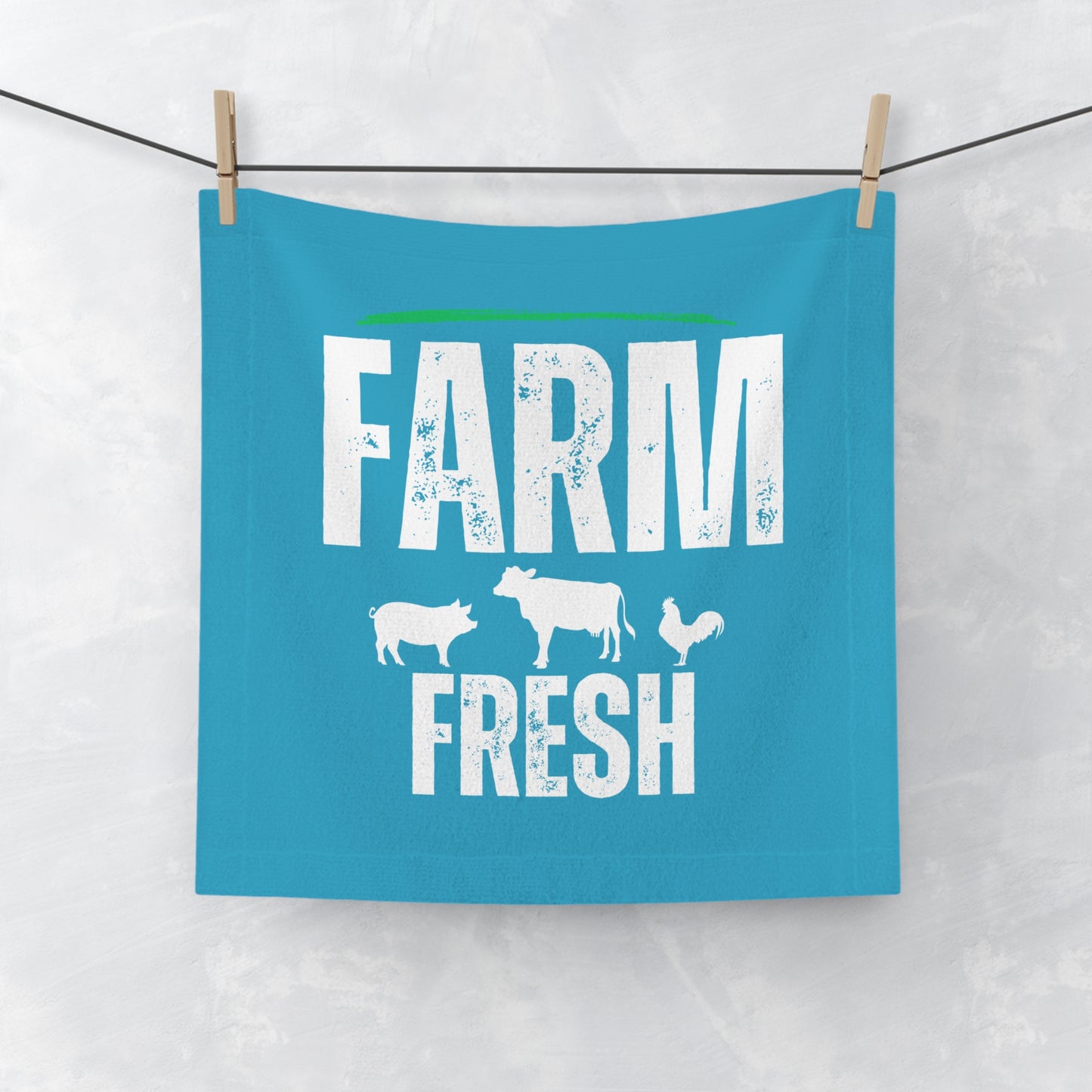 Face Towel - Farm Fresh