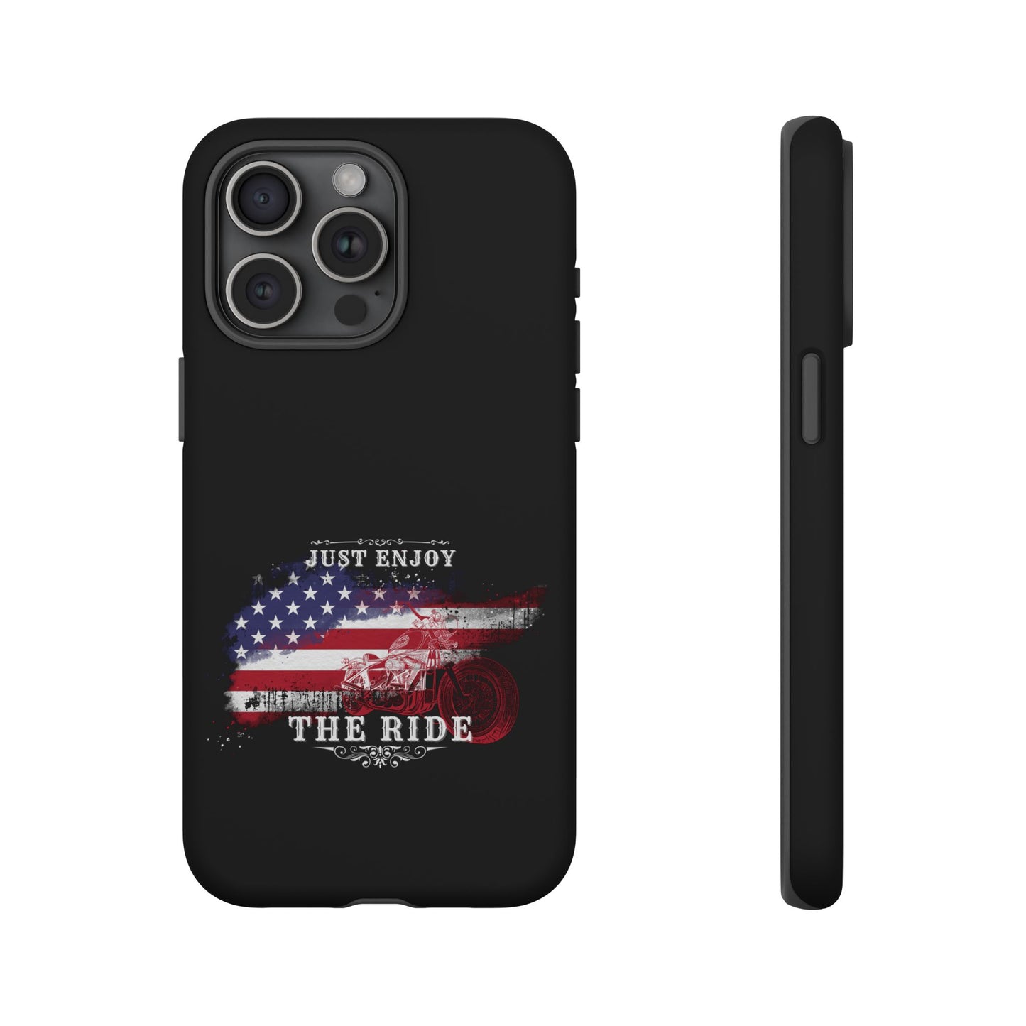 Cell Phone Case | Just Enjoy the Ride | For iPhone, Samsung Galaxy, and Google Pixel