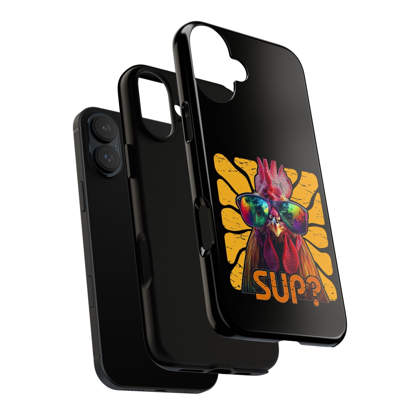 Cell Phone Case | Rooster Sup? | For iPhone, Samsung Galaxy, and Google Pixel