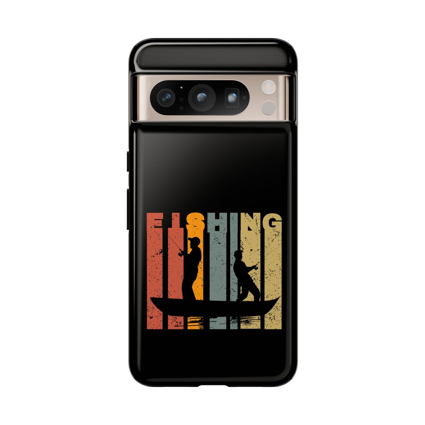 Cell Phone Case | Fishing Grunge | For iPhone, Samsung Galaxy, and Google Pixel