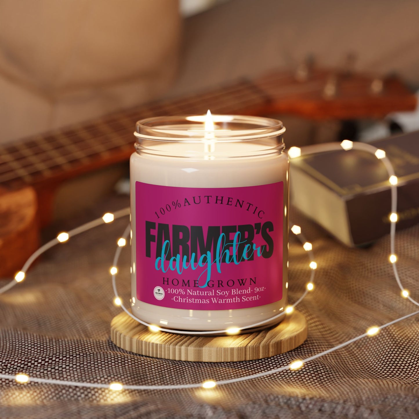 Scented Soy Candle, 9oz - Farmer's Daughter