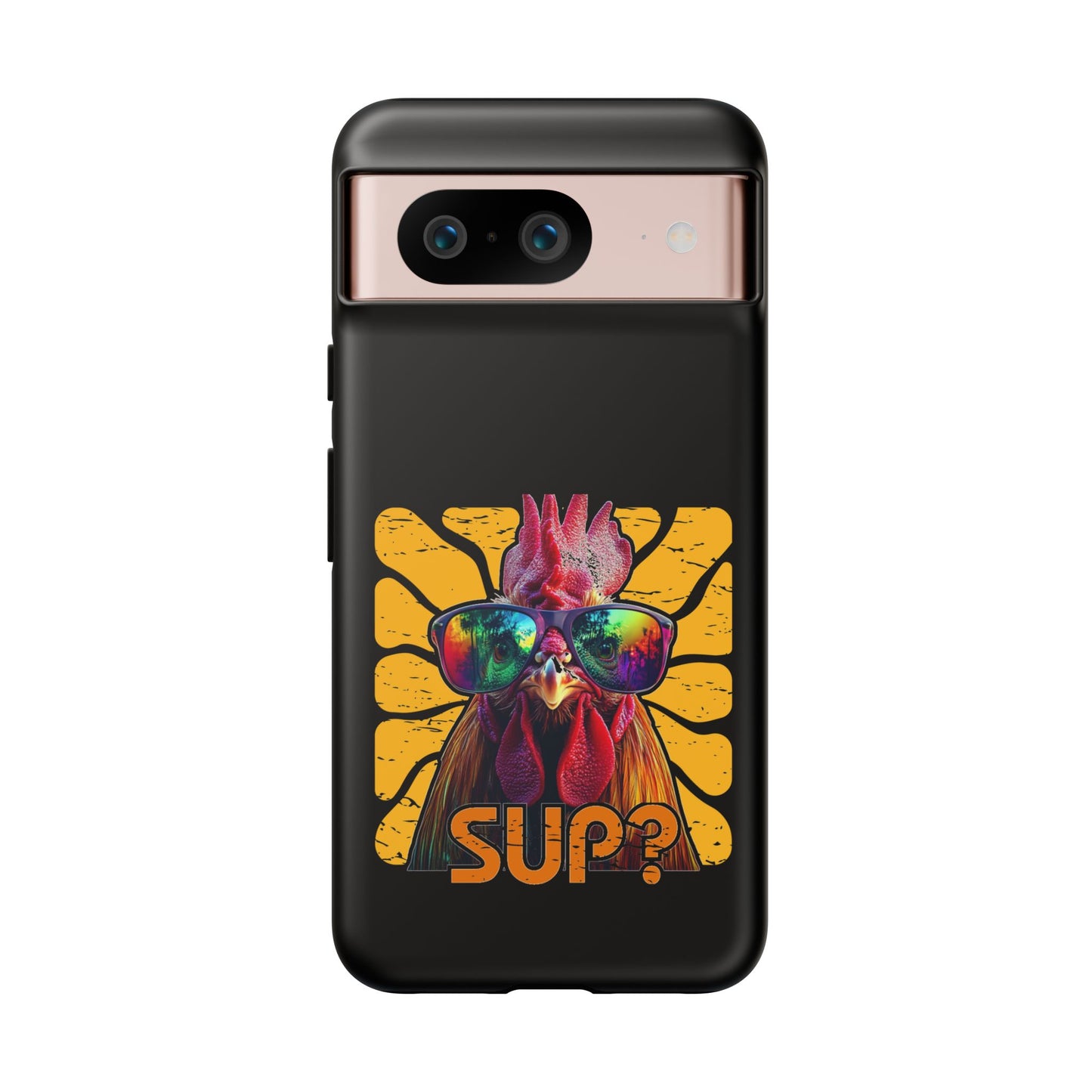 Cell Phone Case | Rooster Sup? | For iPhone, Samsung Galaxy, and Google Pixel