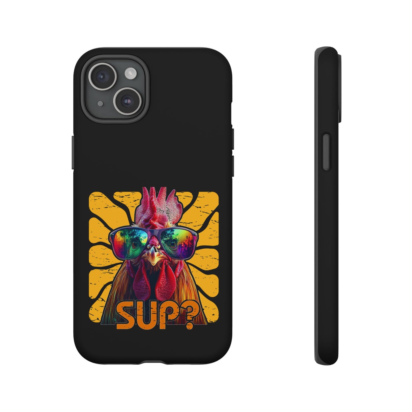 Cell Phone Case | Rooster Sup? | For iPhone, Samsung Galaxy, and Google Pixel