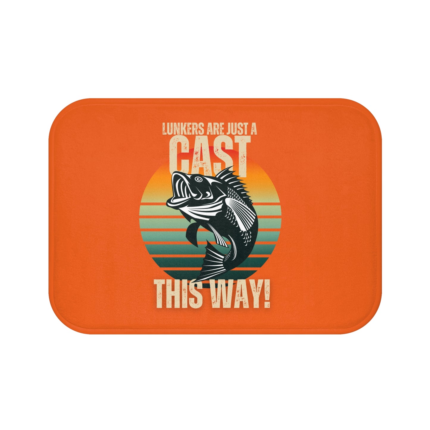 Oak Grove Expressions Bath Mat Ideas | Lunkers Are Just a Cast This Way