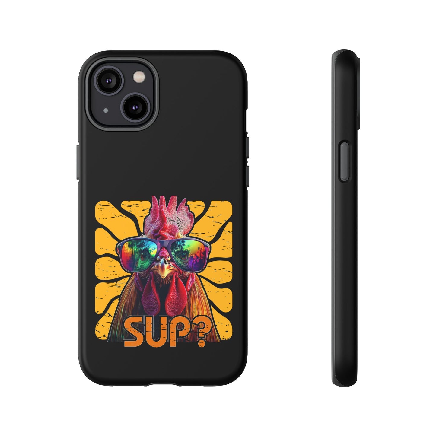 Cell Phone Case | Rooster Sup? | For iPhone, Samsung Galaxy, and Google Pixel