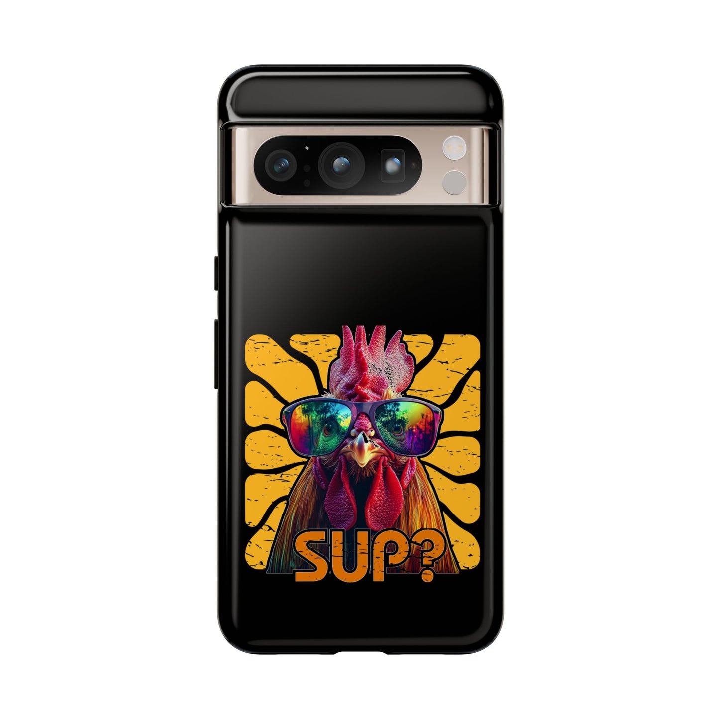 Cell Phone Case | Rooster Sup? | For iPhone, Samsung Galaxy, and Google Pixel