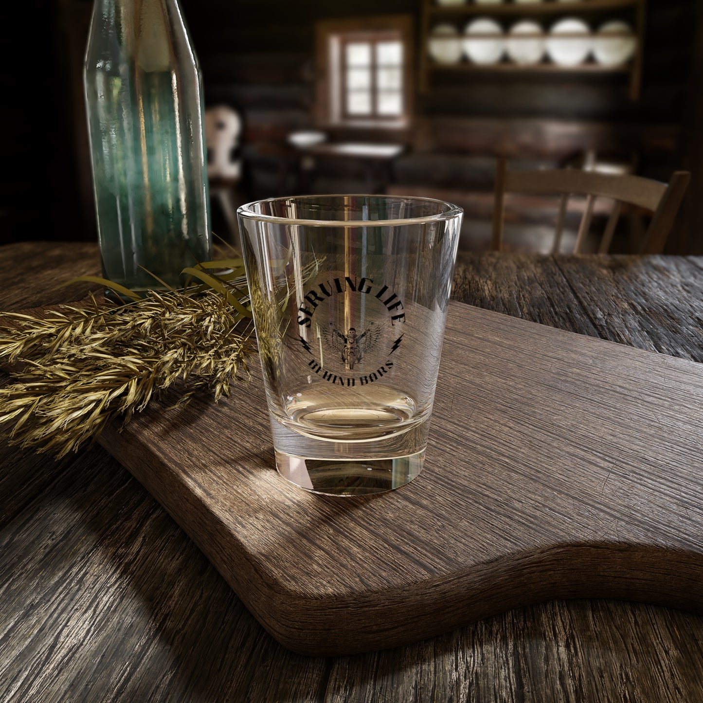 Shot Glass, 1.5oz - Serving Life Behind Bars