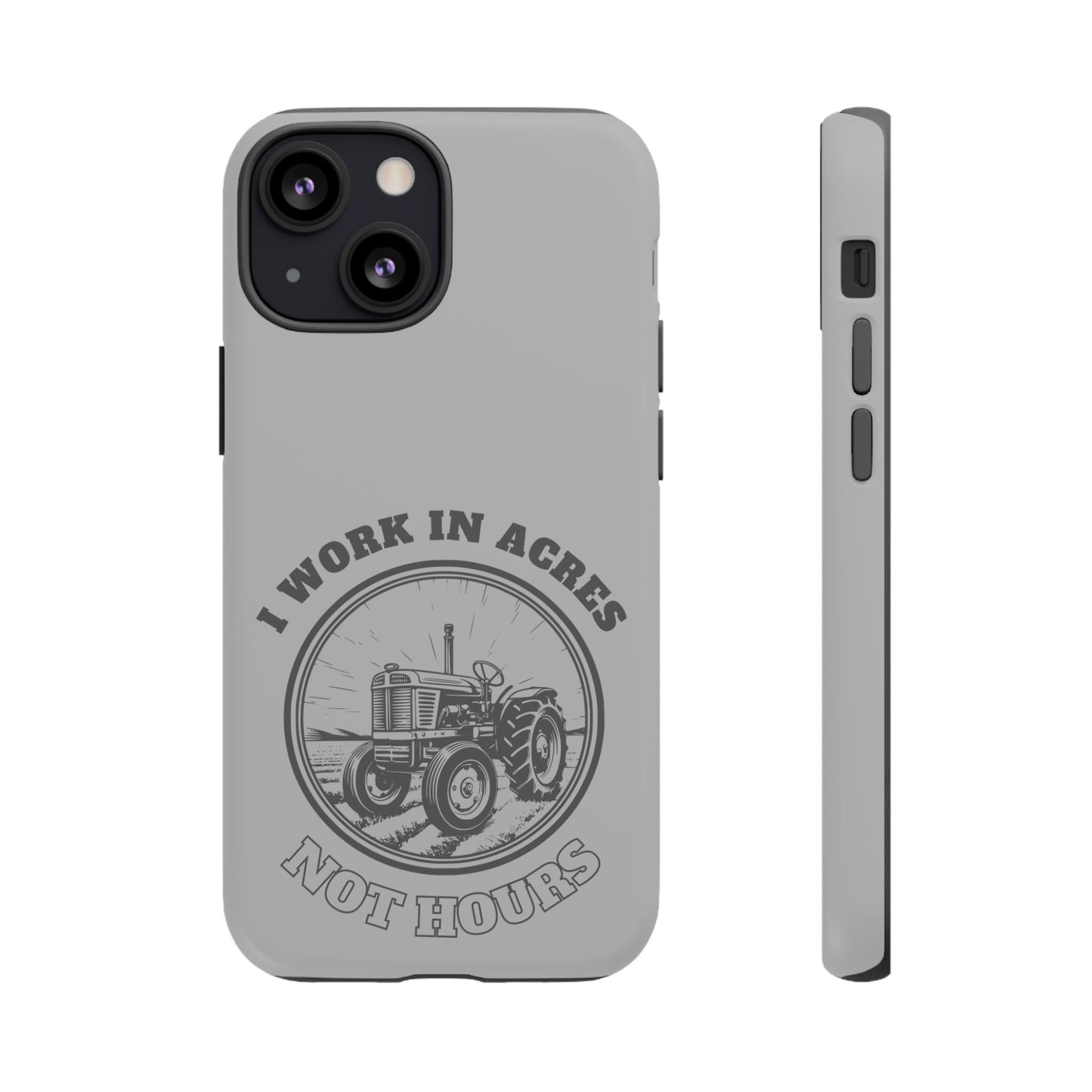 Cell Phone Case | I Work in Acres | For iPhone, Samsung Galaxy, and Google Pixel