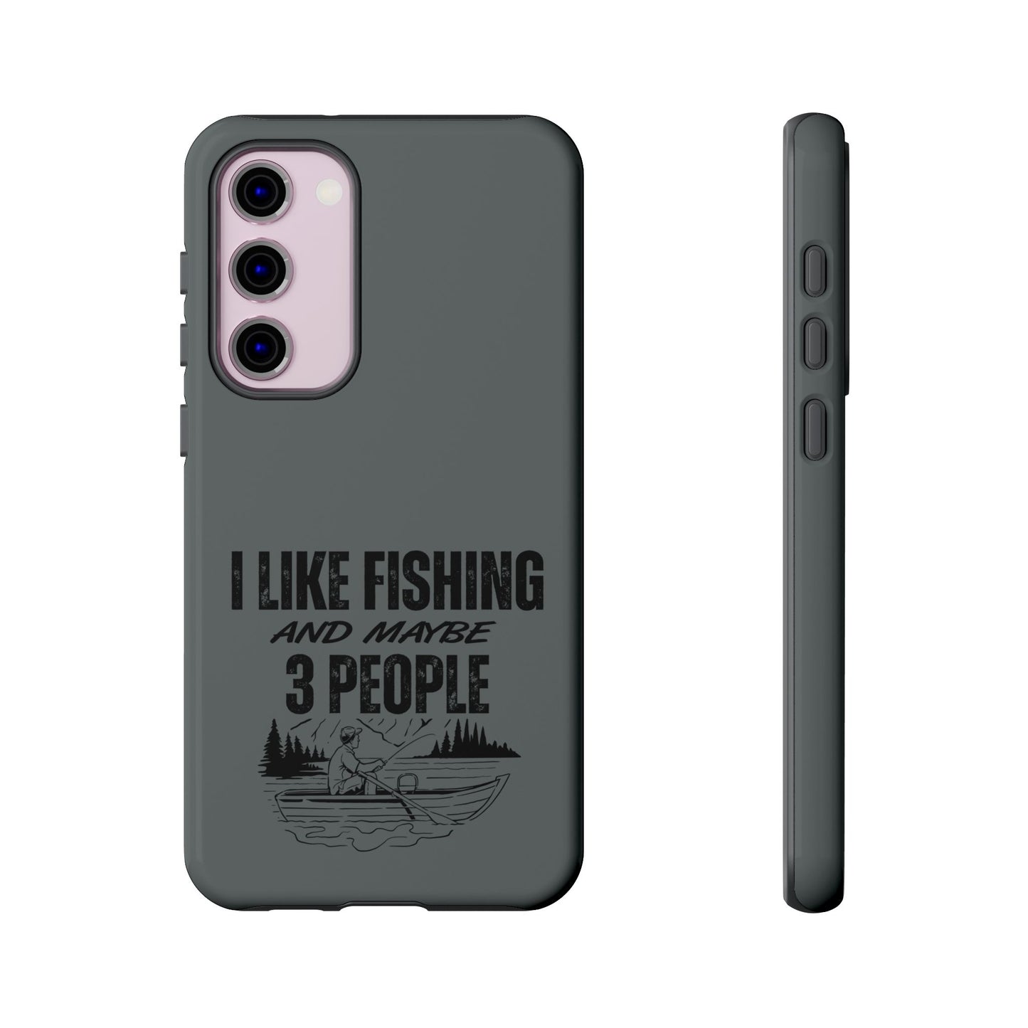 Cell Phone Case | I Like Fishing | For iPhone, Samsung Galaxy, and Google Pixel