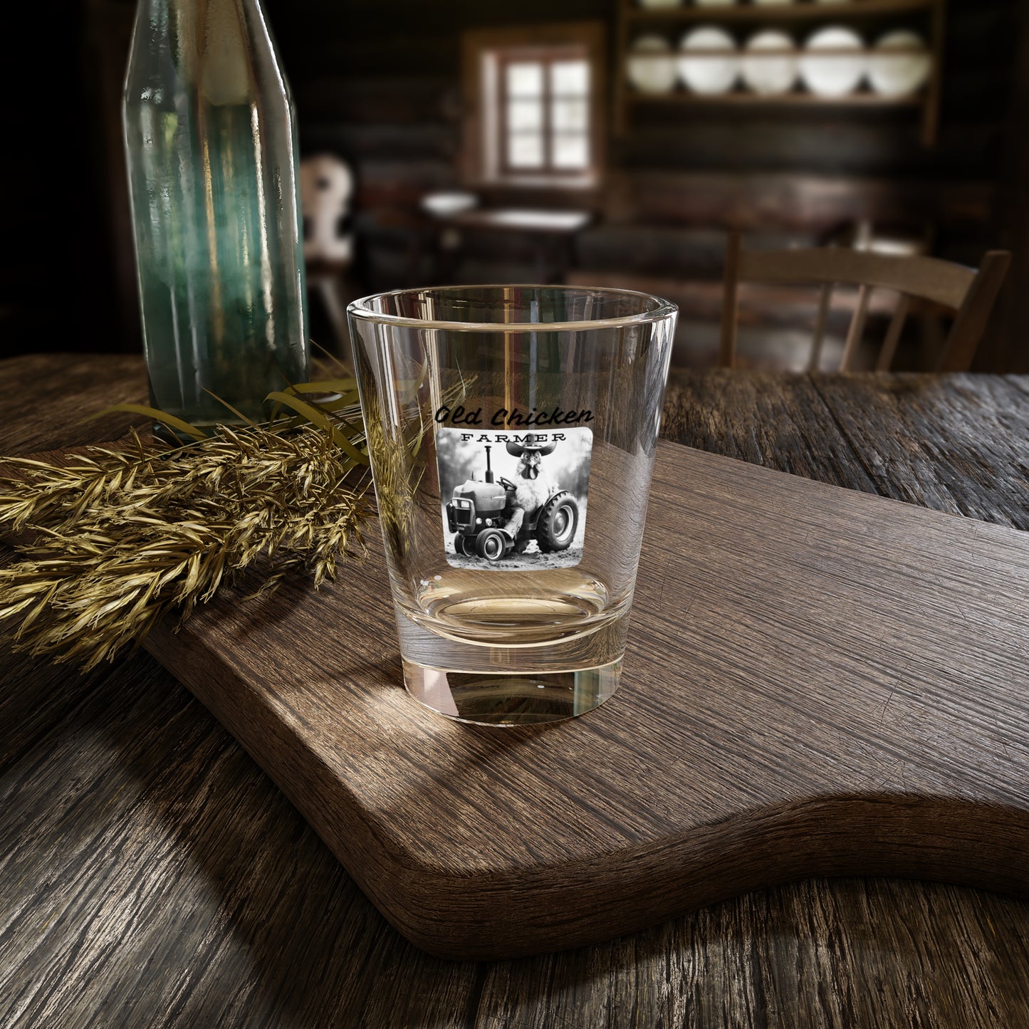 Shot Glass, 1.5oz - Old Chicken Farmer