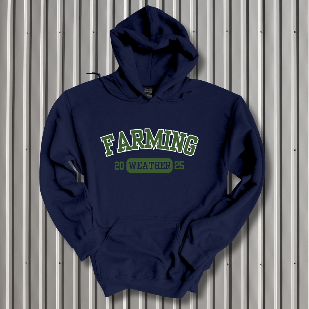 Farming Weather Long-Sleeve Hoodie