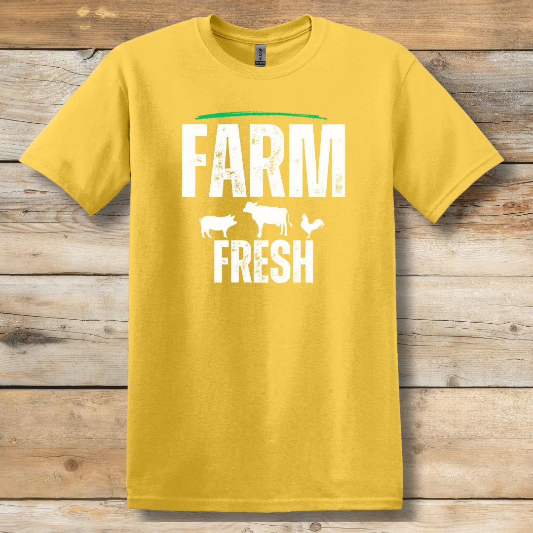 This is image of Farm Fresh T-Shirt version 4
