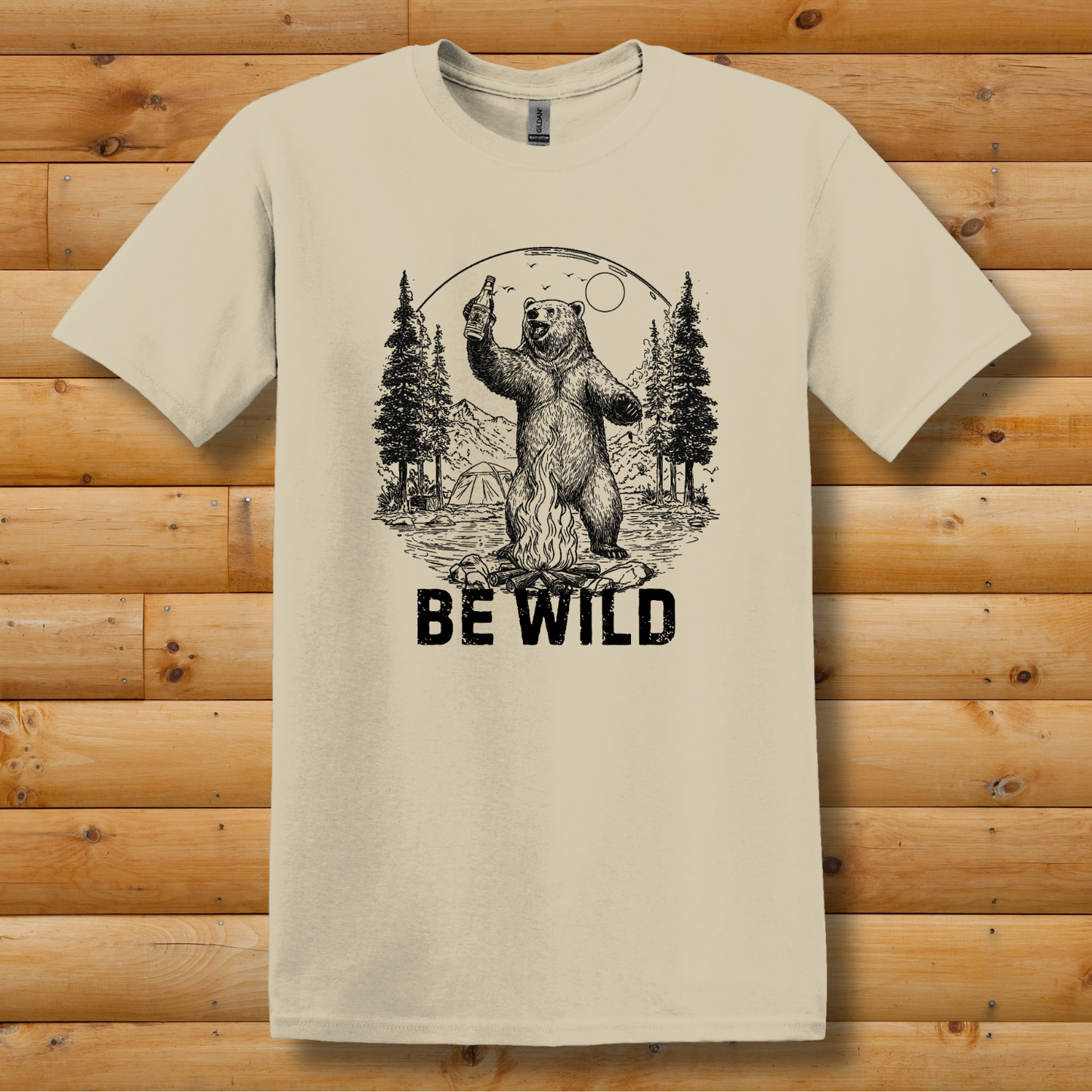 Be Wild T-Shirt | Camping Gift Ideas