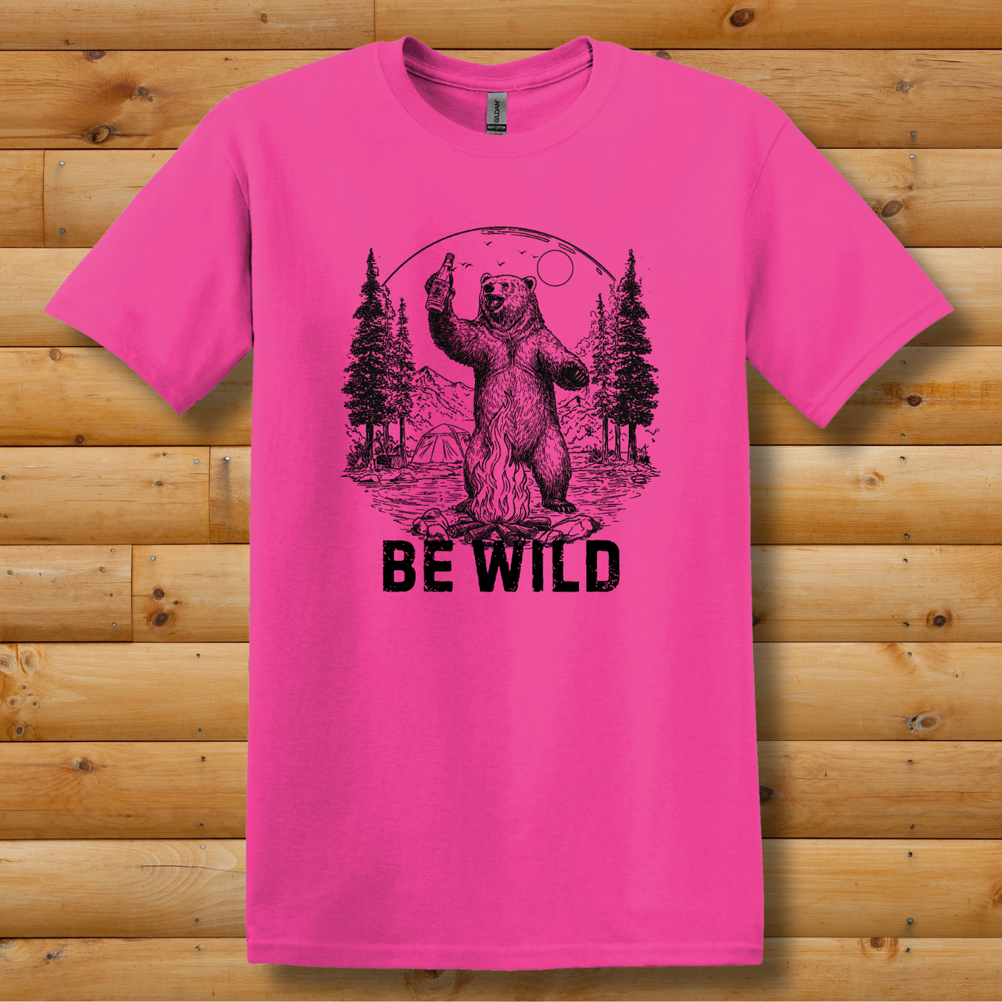 Be Wild T-Shirt | Camping Gift Ideas