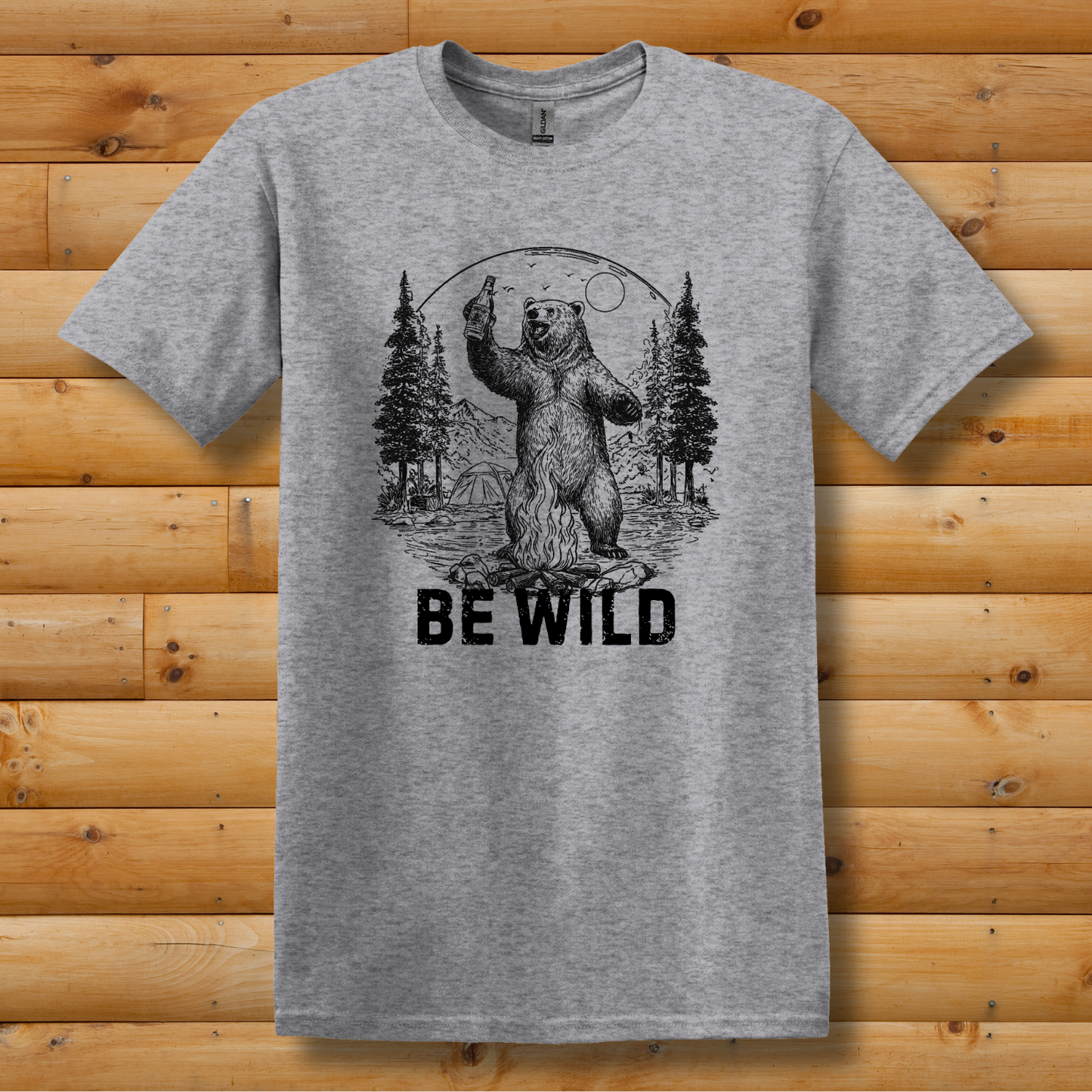 Be Wild T-Shirt | Camping Gift Ideas