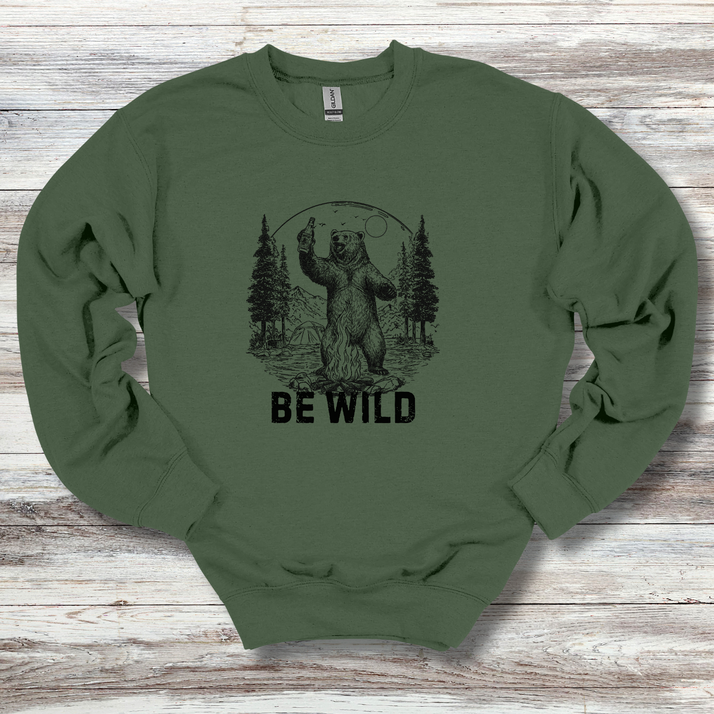 Be Wild Sweatshirt | Camper Gift
