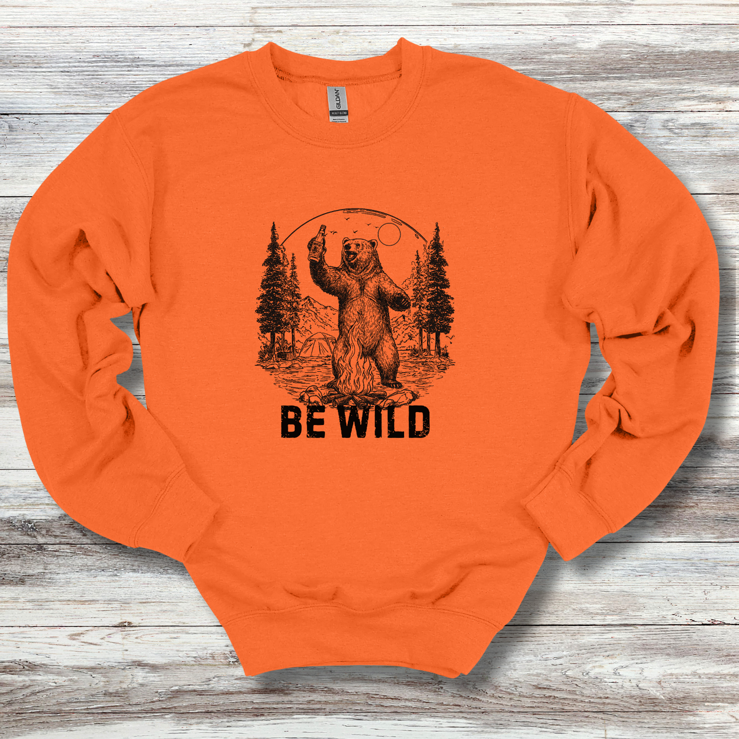 Be Wild Sweatshirt | Camper Gift