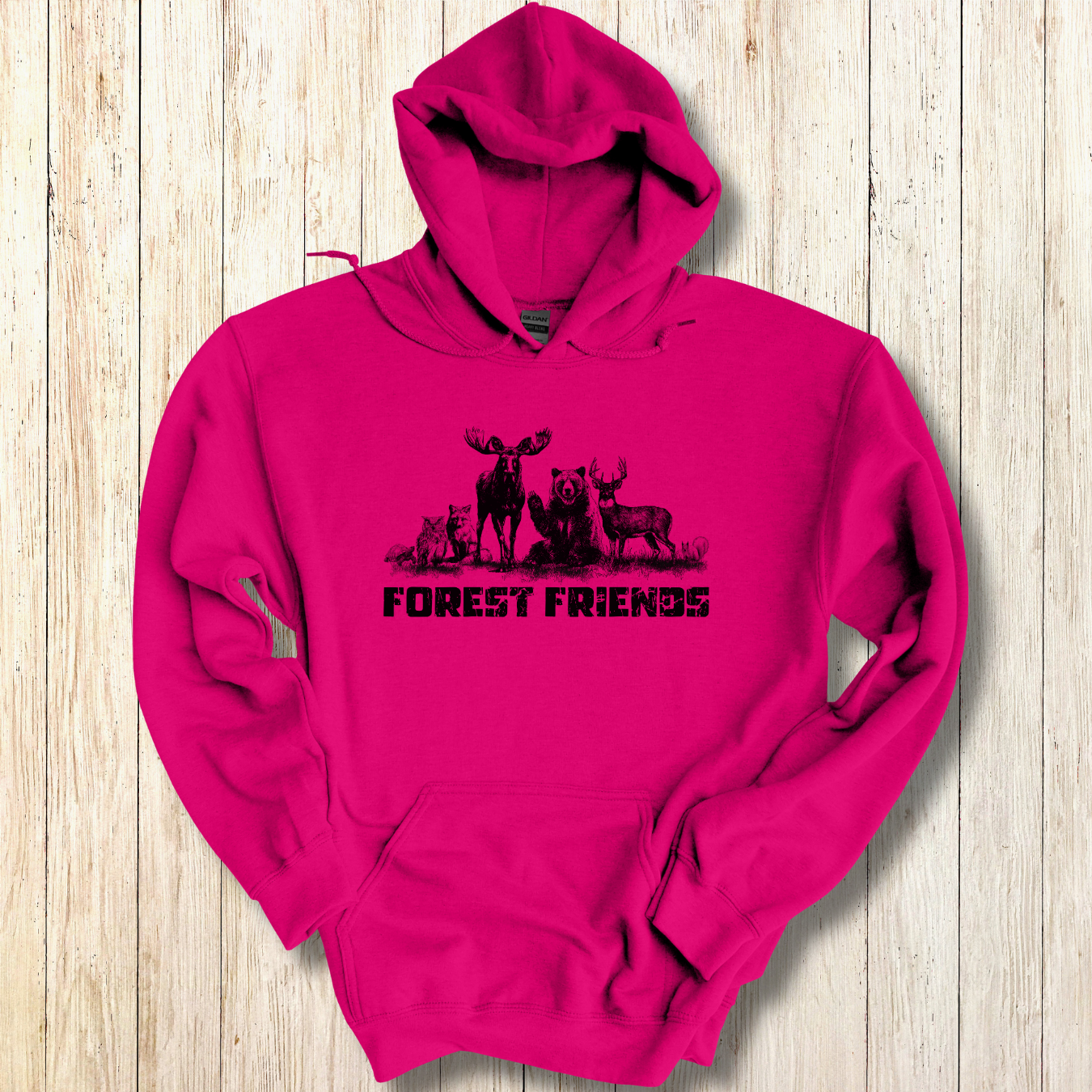 Forest Friends Hoodie | Camping Gift