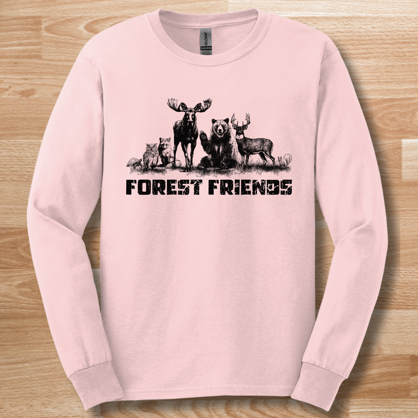Forest Friends Long Sleeve Tee | Camp Shirt
