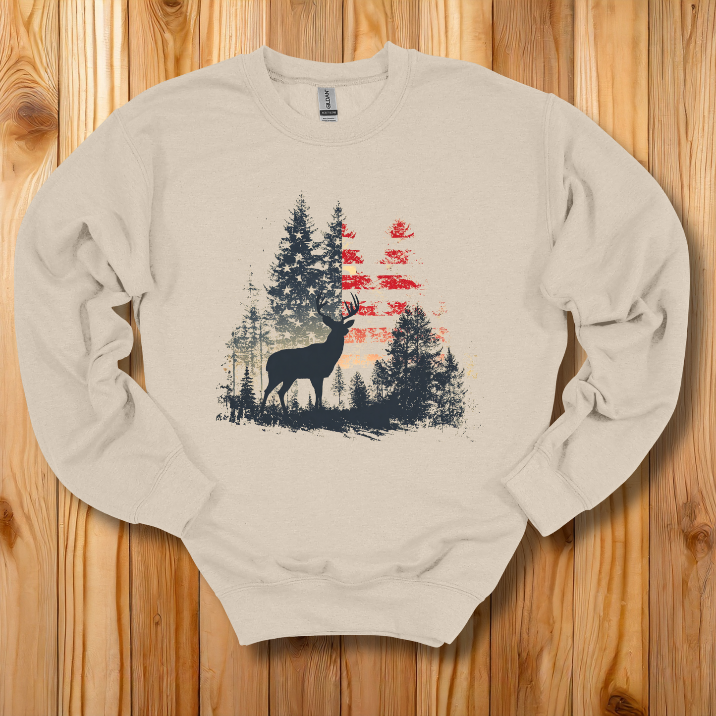 USA Deer Sweatshirt | Hunting Sweatshirts