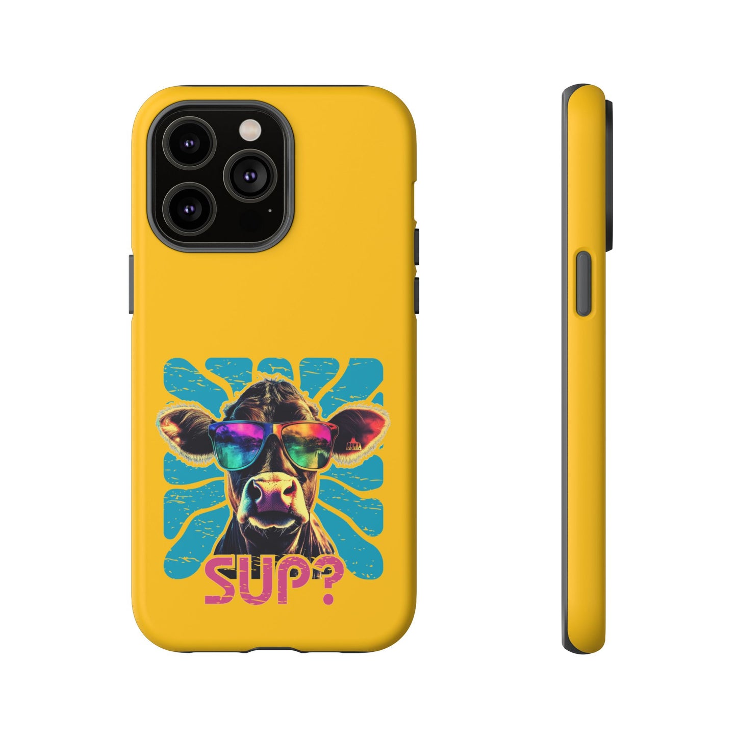 Cell Phone Case | Cow Sup? | For iPhone, Samsung Galaxy, and Google Pixel
