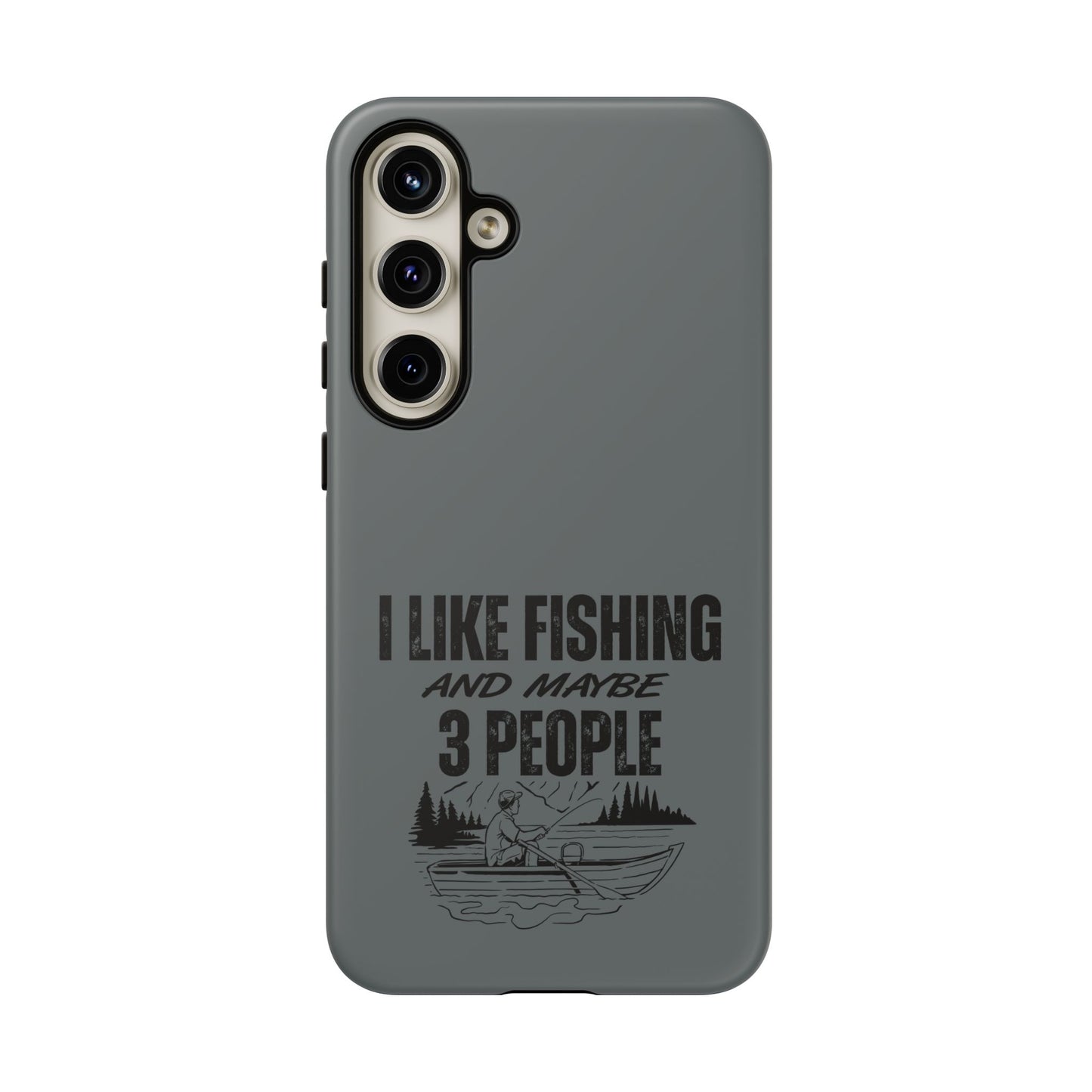Cell Phone Case | I Like Fishing | For iPhone, Samsung Galaxy, and Google Pixel