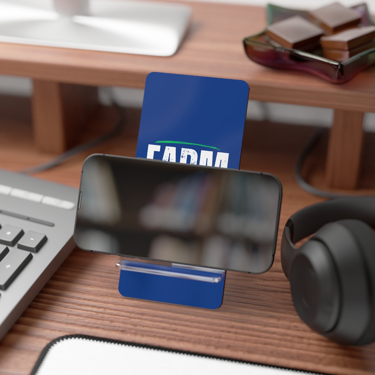 Farm Fresh, Cell Phone Stand for Desk or Nightstand