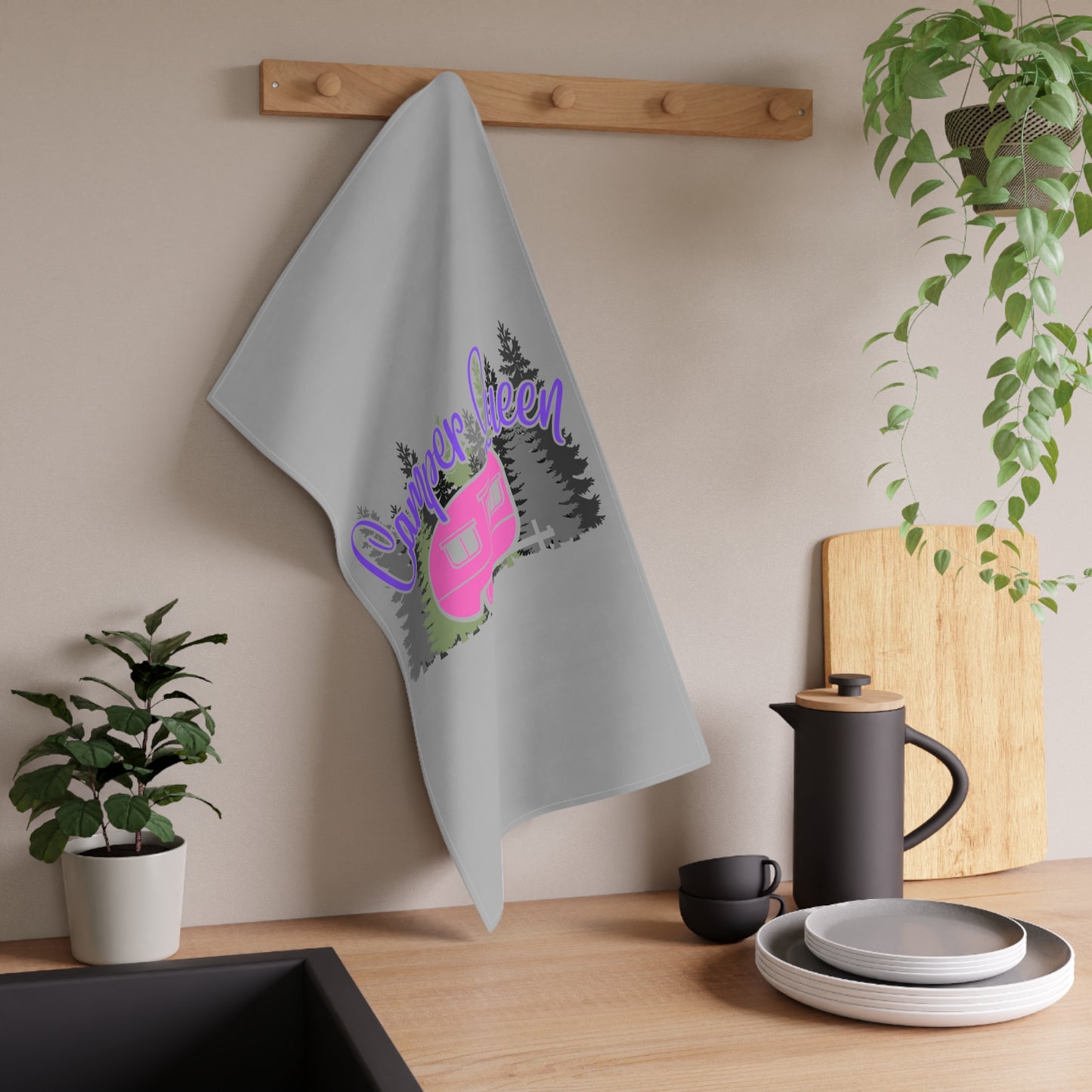 Kitchen Towel - Camper Queen