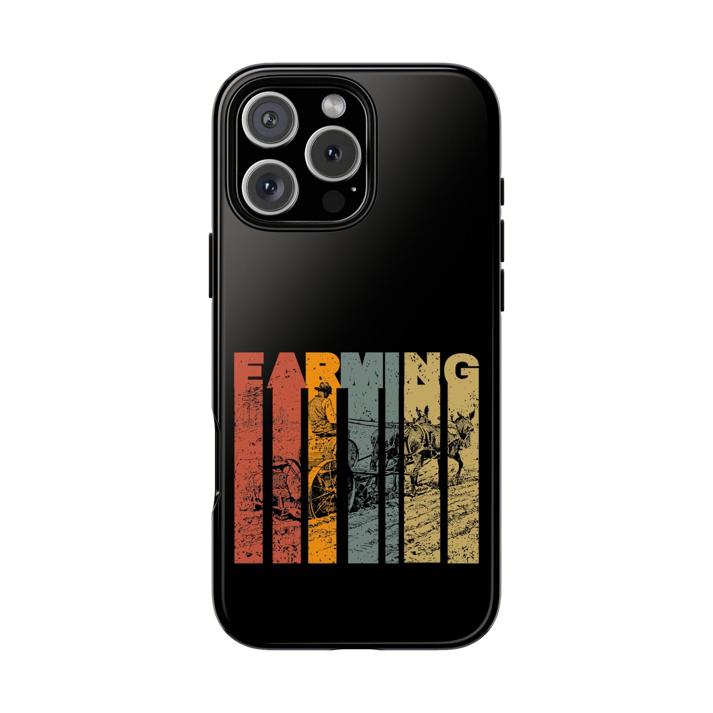 Cell Phone Case | Farming Grunge | For iPhone, Samsung Galaxy, and Google Pixel