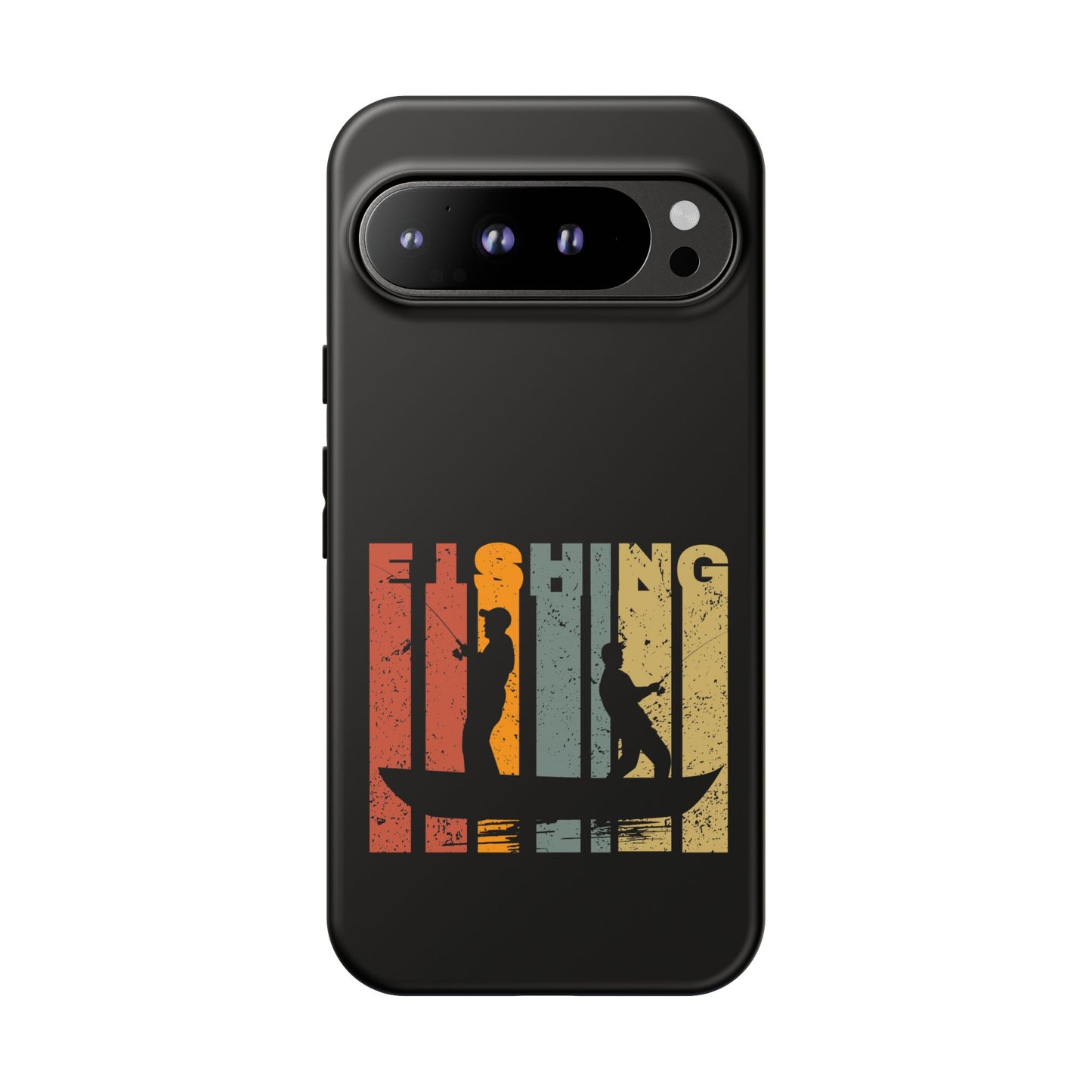 Cell Phone Case | Fishing Grunge | For iPhone, Samsung Galaxy, and Google Pixel