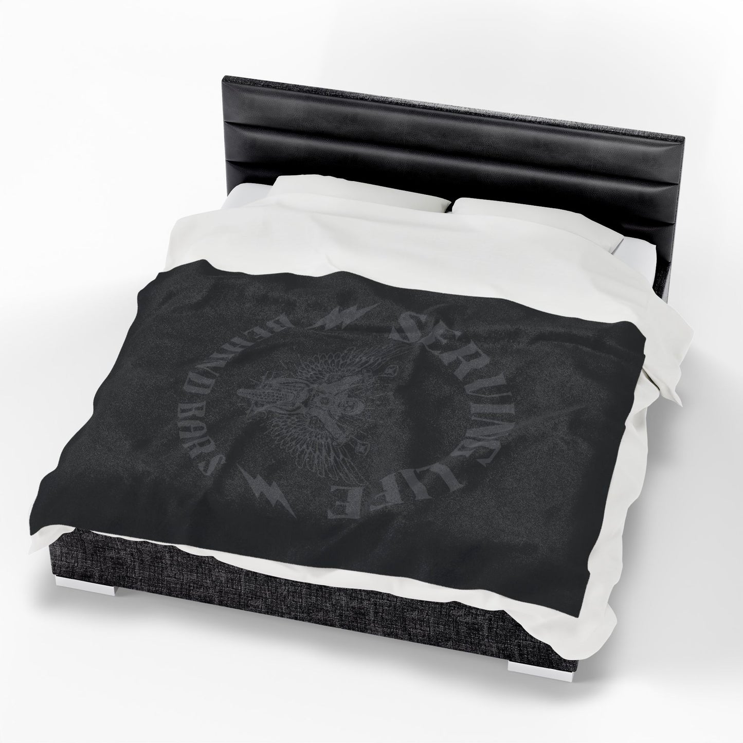 Velveteen Plush Blanket - Serving Life Behind Bars