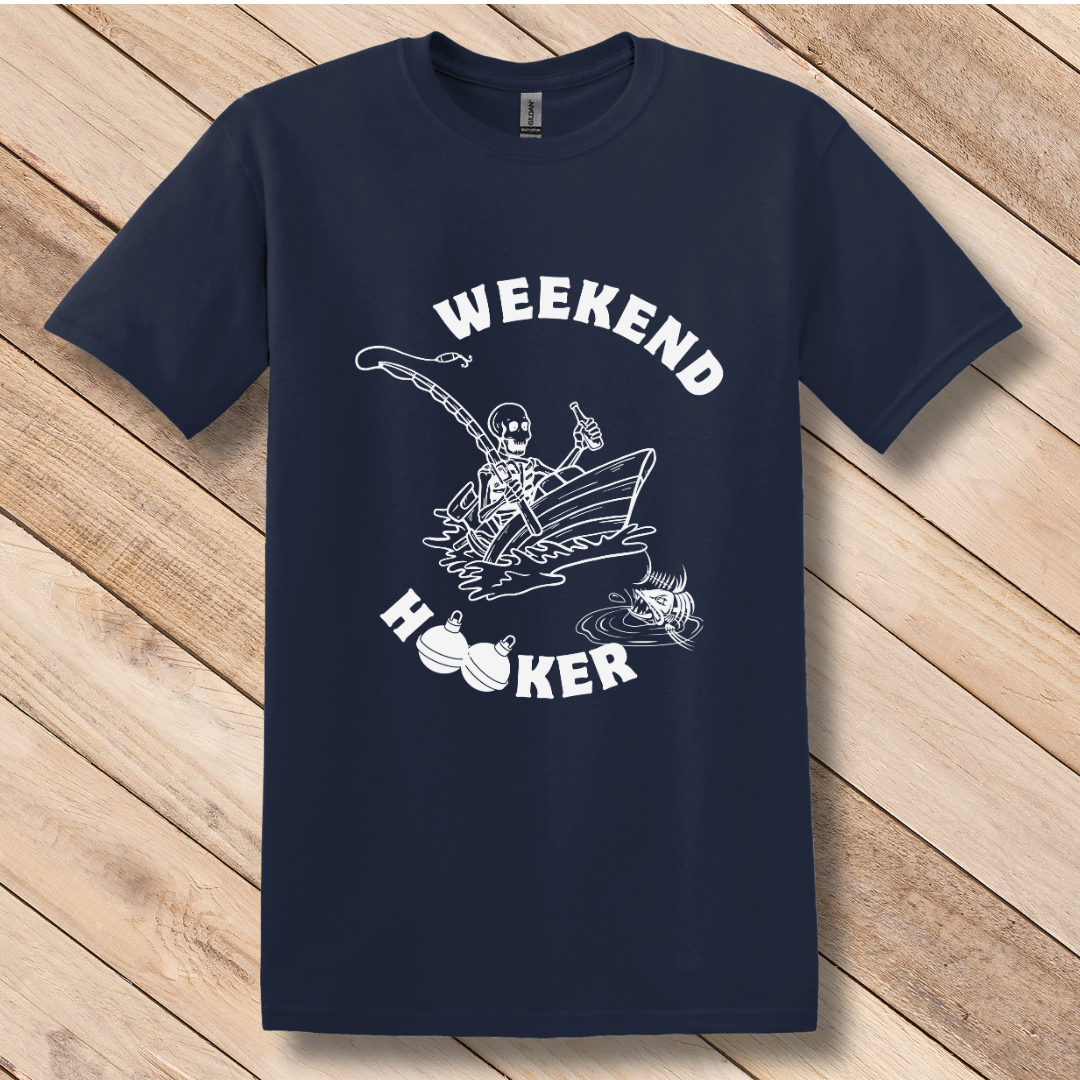 This is image of Weekend Hooker T-Shirt version 4