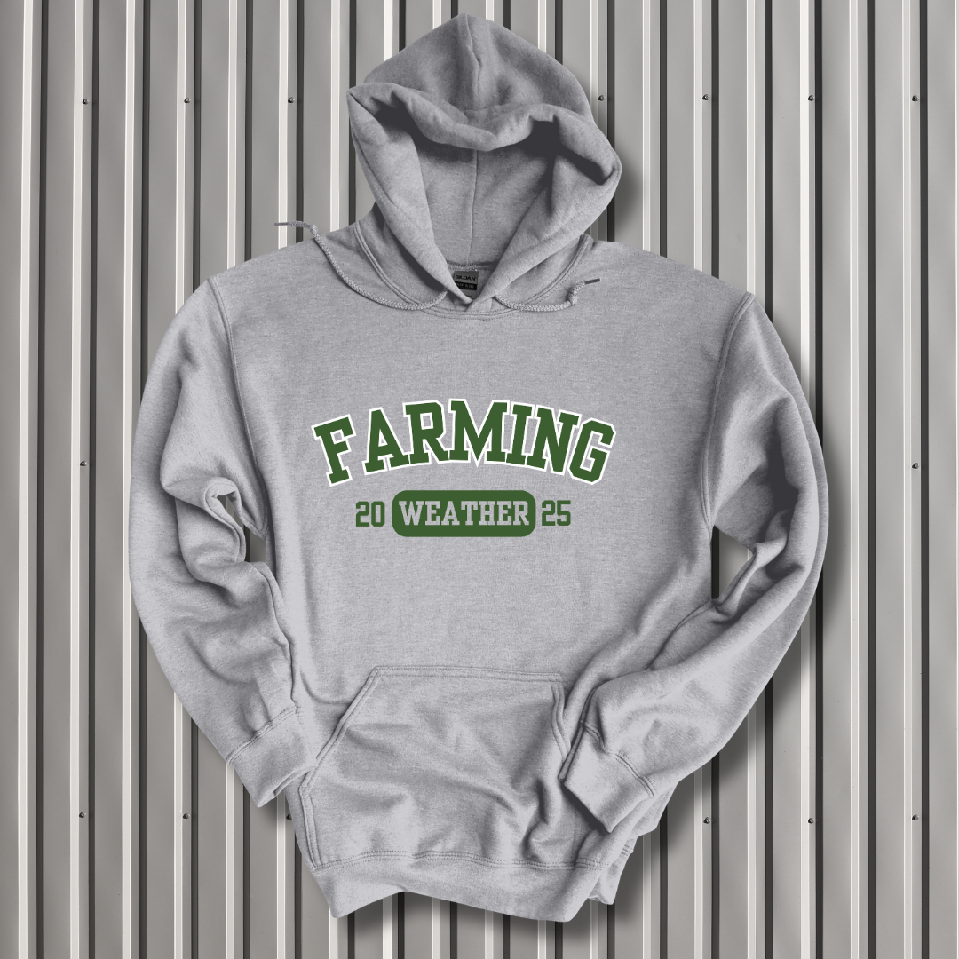 Farming Weather Long-Sleeve Hoodie