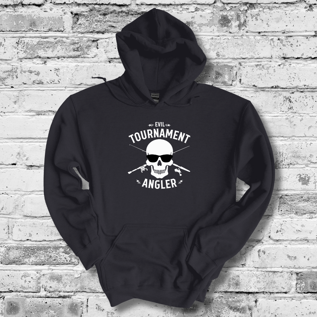 This is image of Evil Tournament Angler Long-Sleeve Hoodie version 2