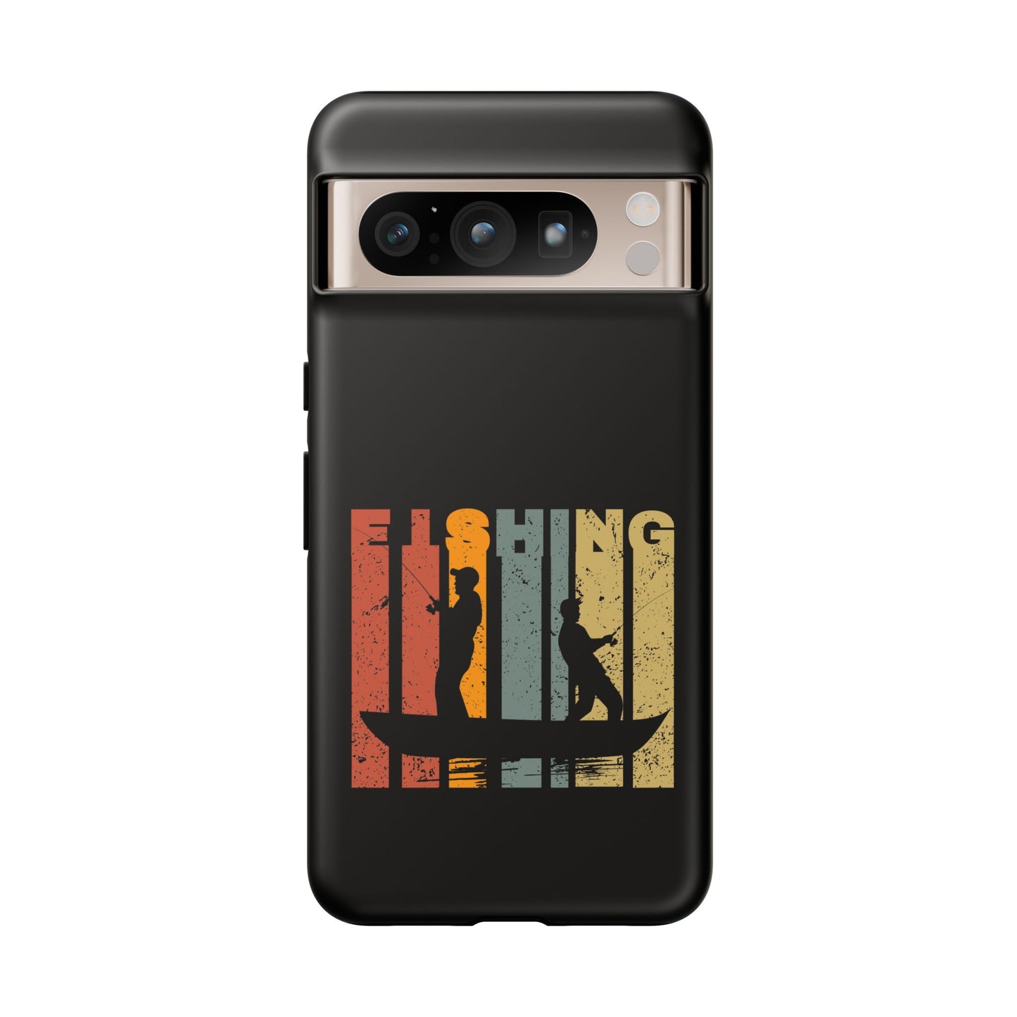 Cell Phone Case | Fishing Grunge | For iPhone, Samsung Galaxy, and Google Pixel