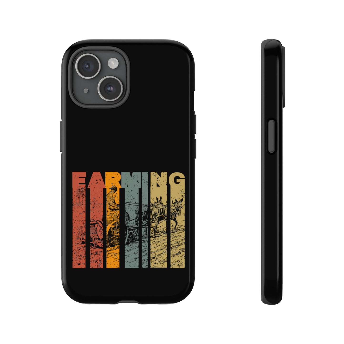 Cell Phone Case | Farming Grunge | For iPhone, Samsung Galaxy, and Google Pixel