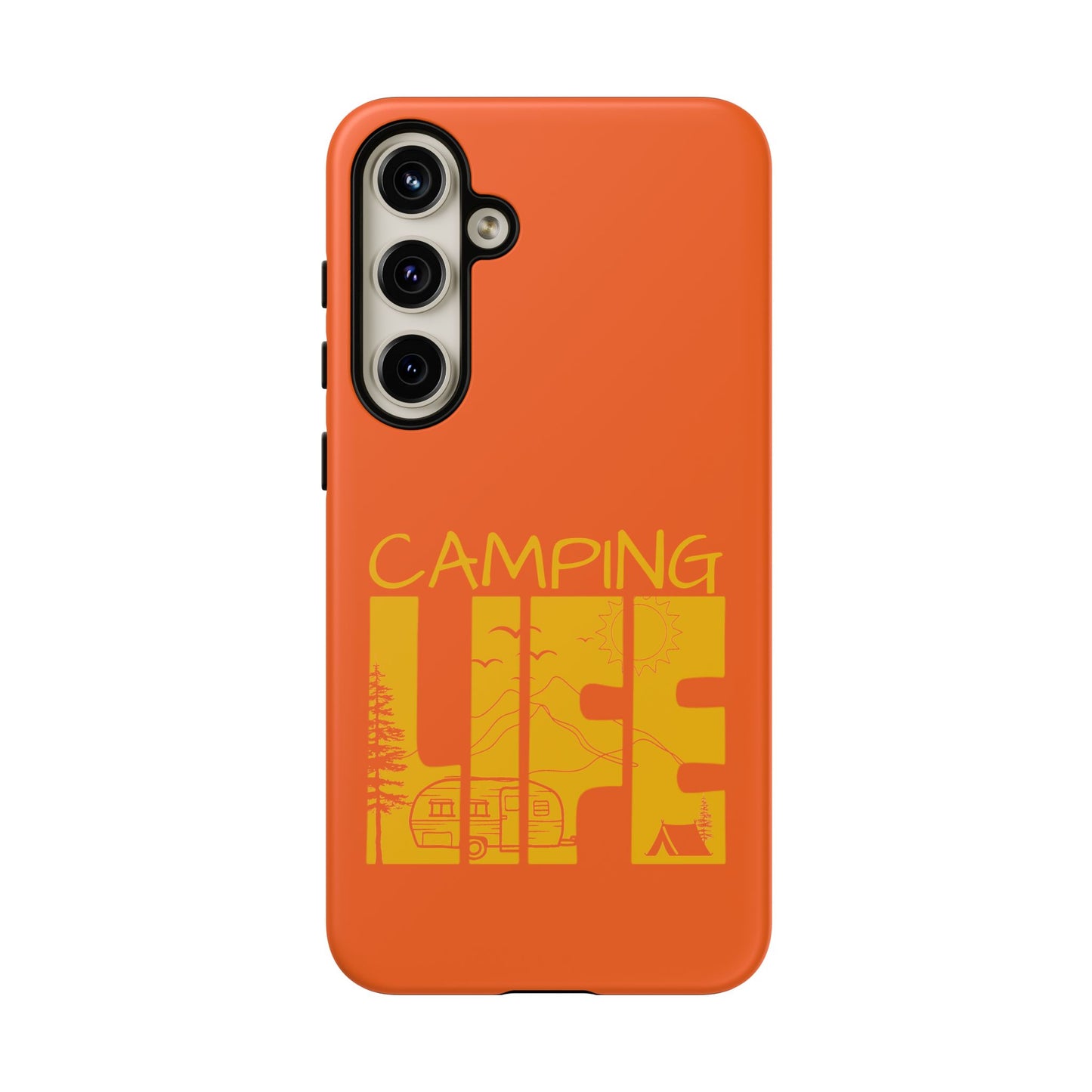 Cell Phone Case | Camping Life | For iPhone, Samsung Galaxy, and Google Pixel