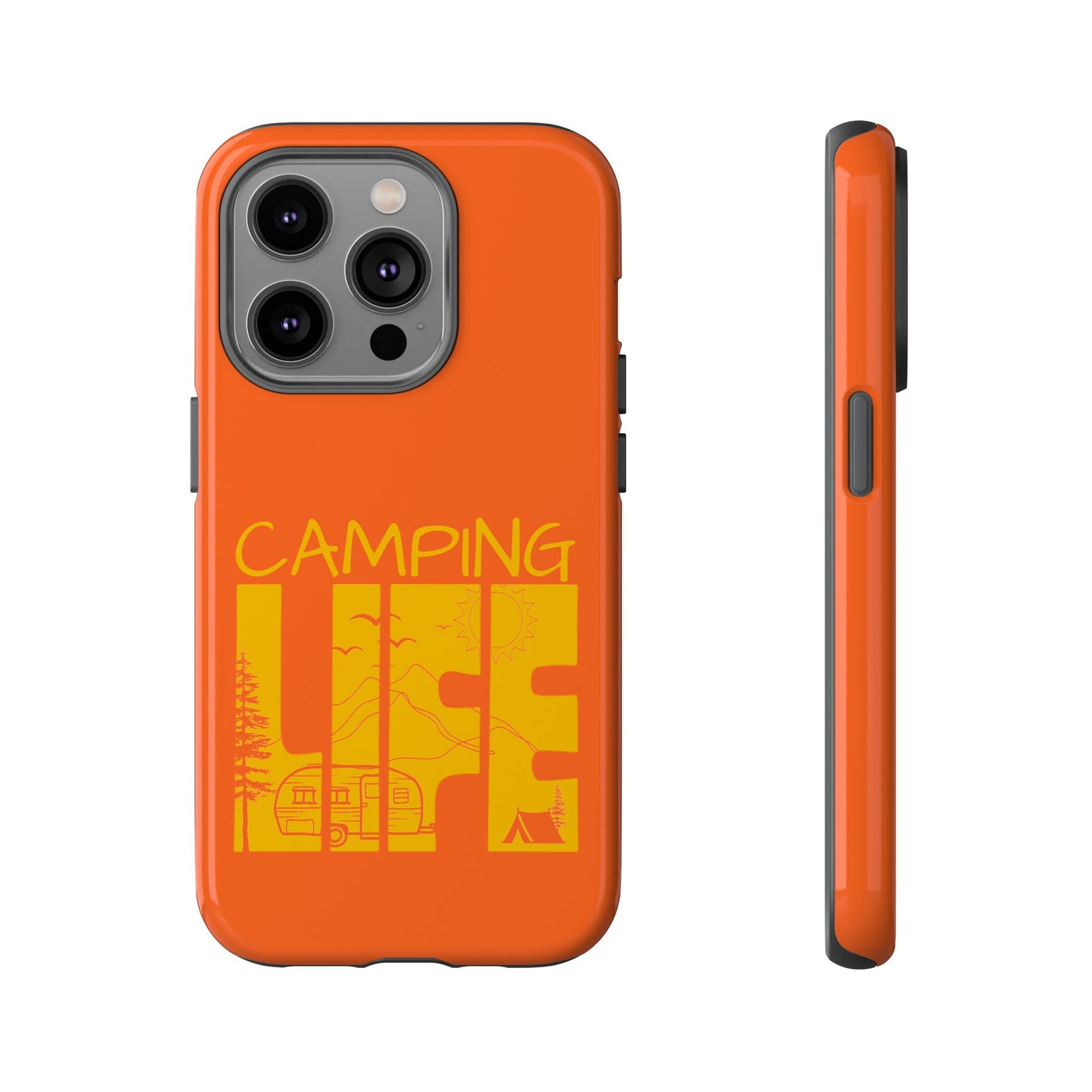 Cell Phone Case | Camping Life | For iPhone, Samsung Galaxy, and Google Pixel