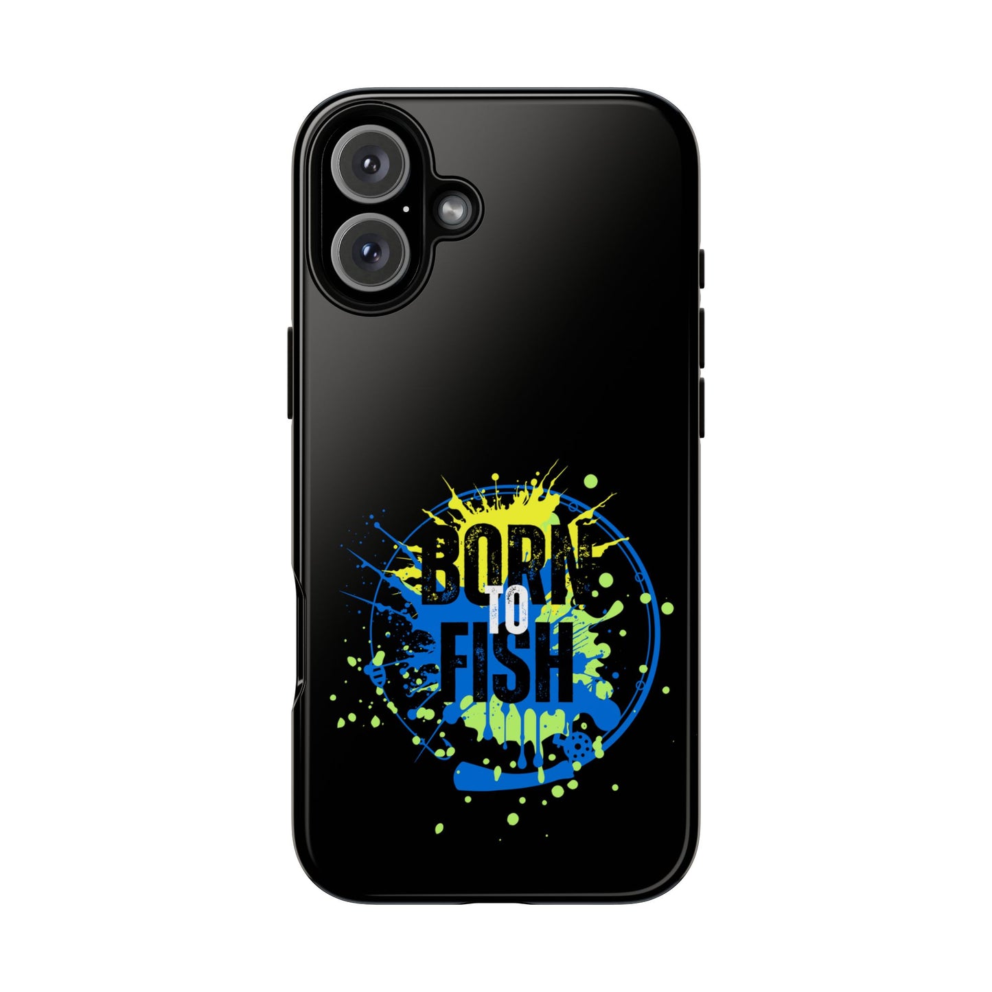 Cell Phone Case | Born to Fish | For iPhone, Samsung Galaxy, and Google Pixel