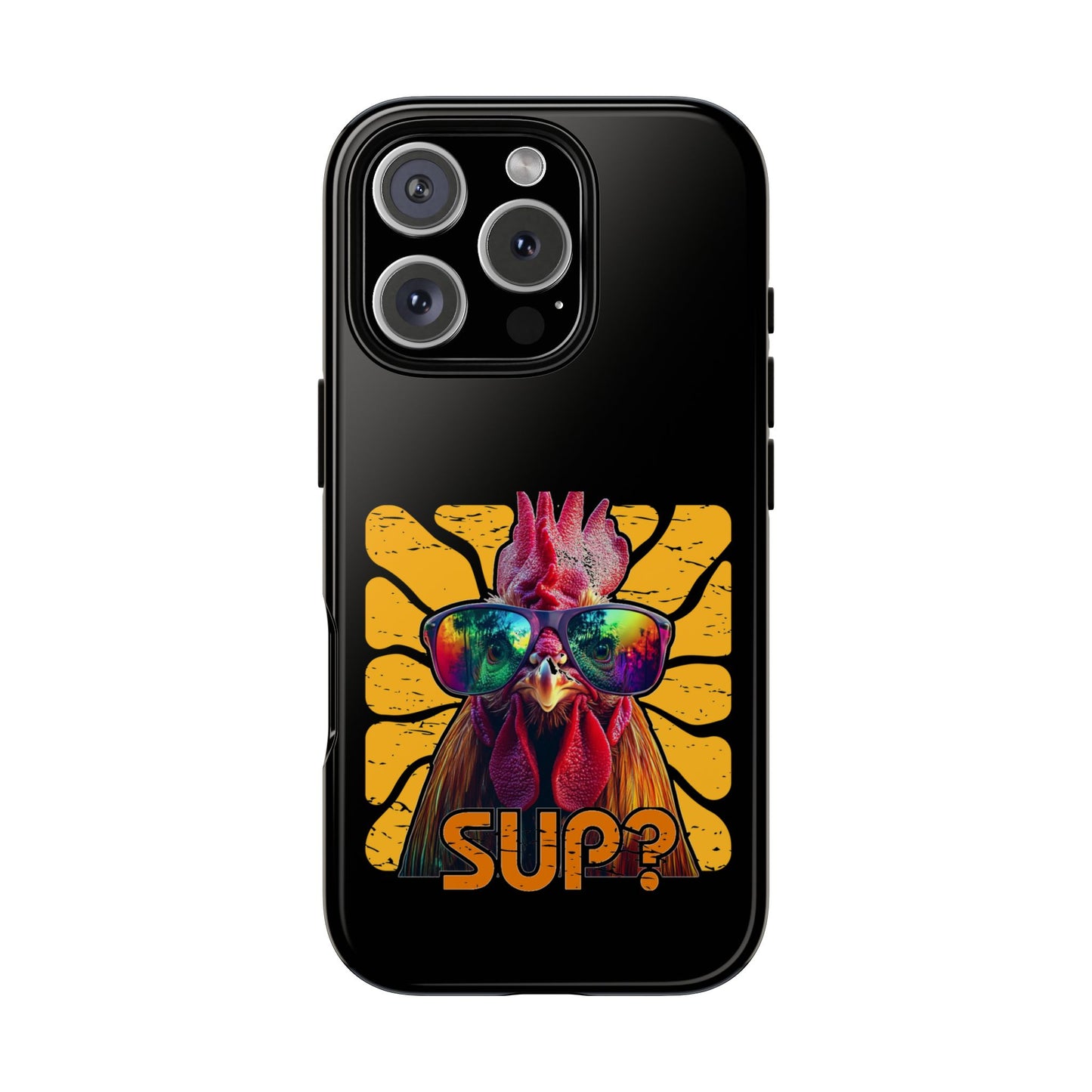 Cell Phone Case | Rooster Sup? | For iPhone, Samsung Galaxy, and Google Pixel