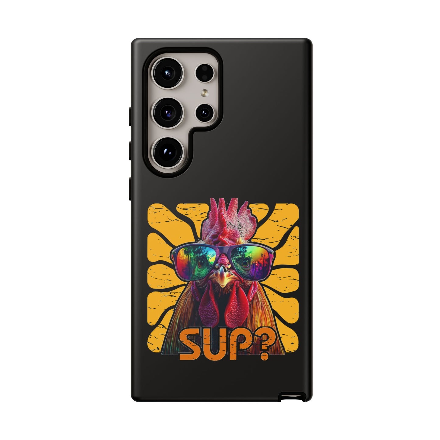 Cell Phone Case | Rooster Sup? | For iPhone, Samsung Galaxy, and Google Pixel